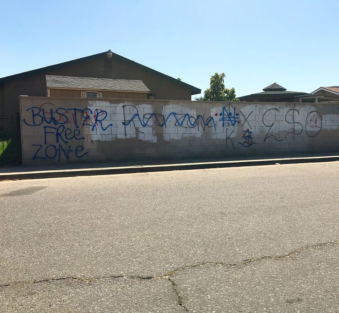 Orosi California wall bangin' r/caligangs