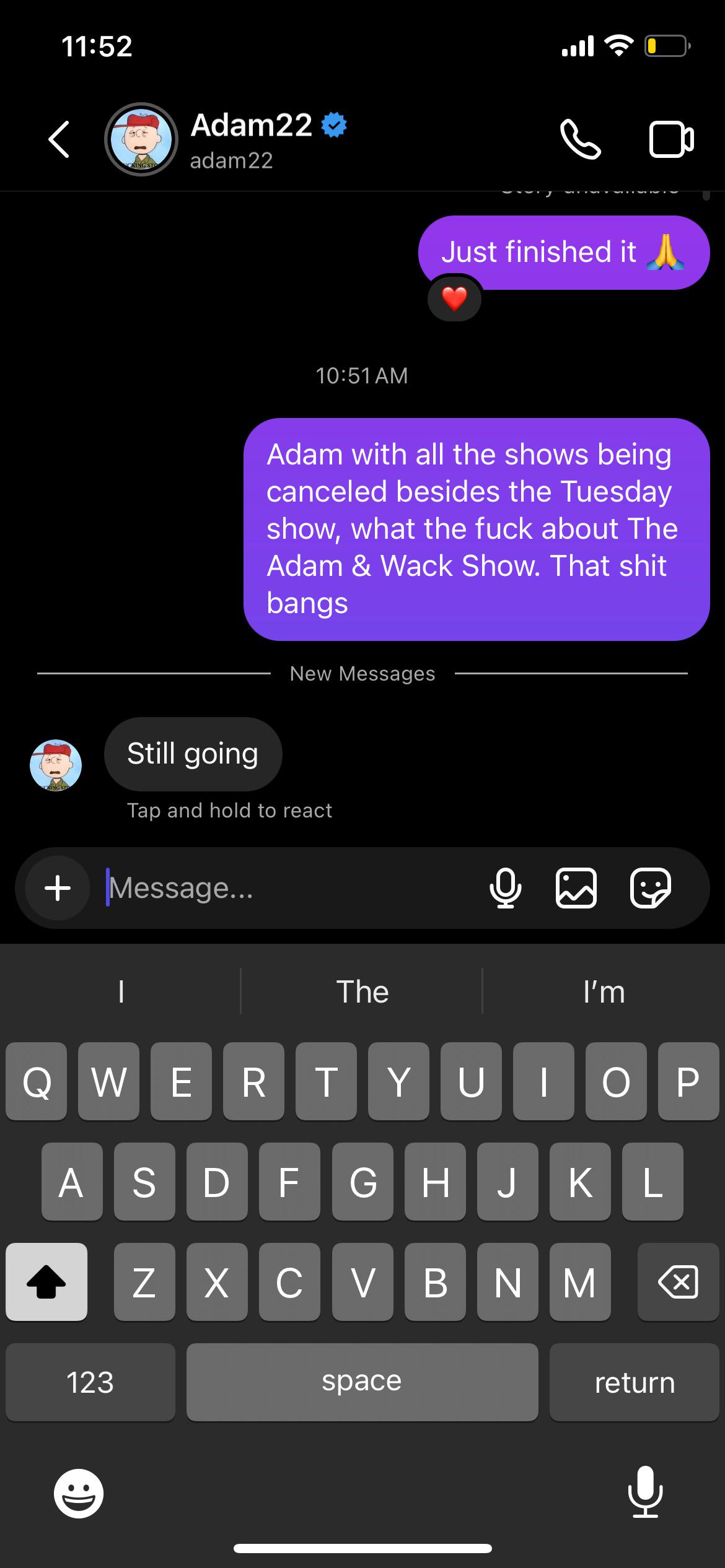 BREAKING NEWS ADAM & WACK SHOW STILL GOING! r/NoJumper