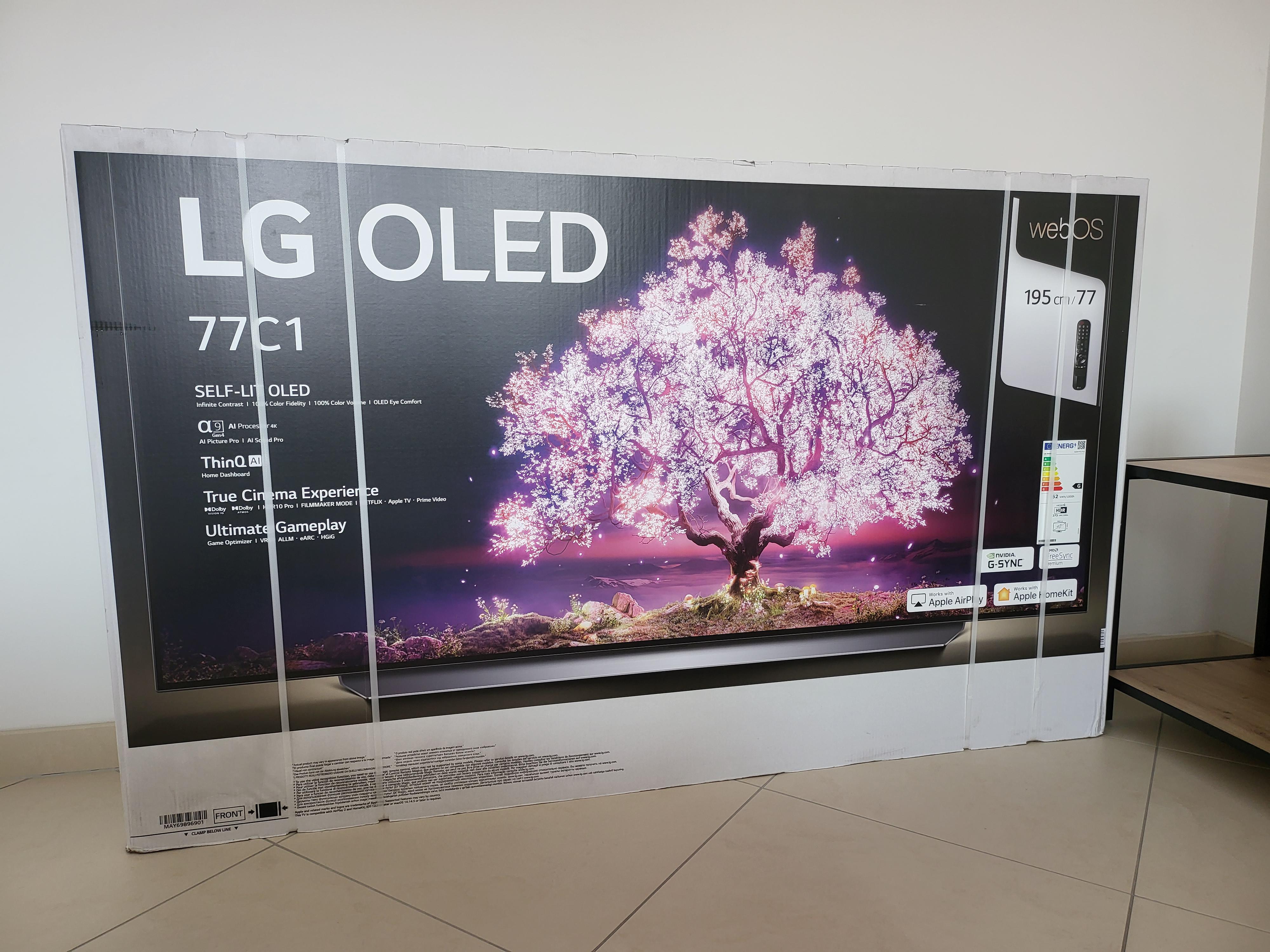 1 best u/ninox42ttv images on Pholder 77 inch LG C1 4K OLED TV.. So