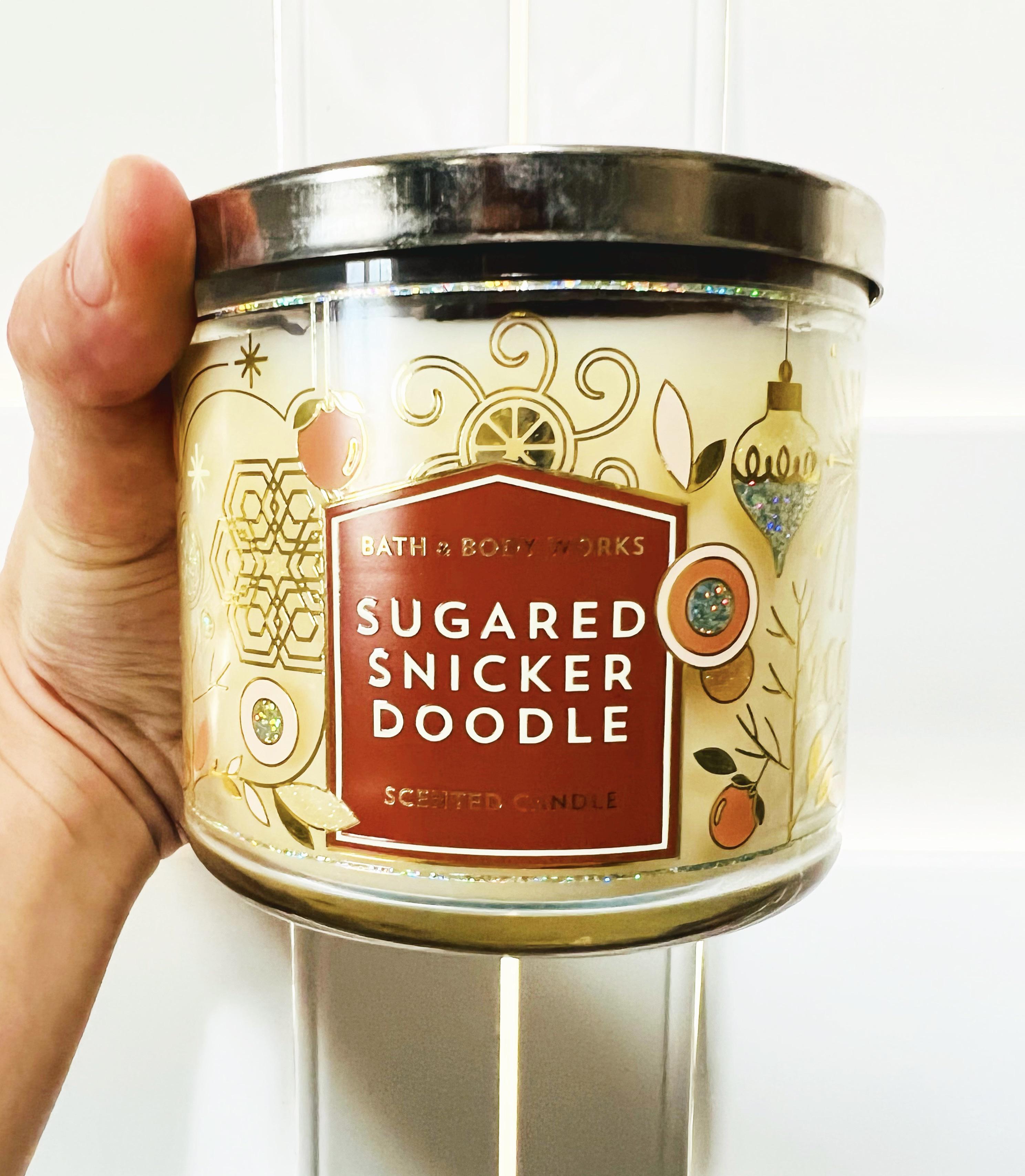 Sugared Snickerdoodle was the first 3wick I’ve ever lit in December