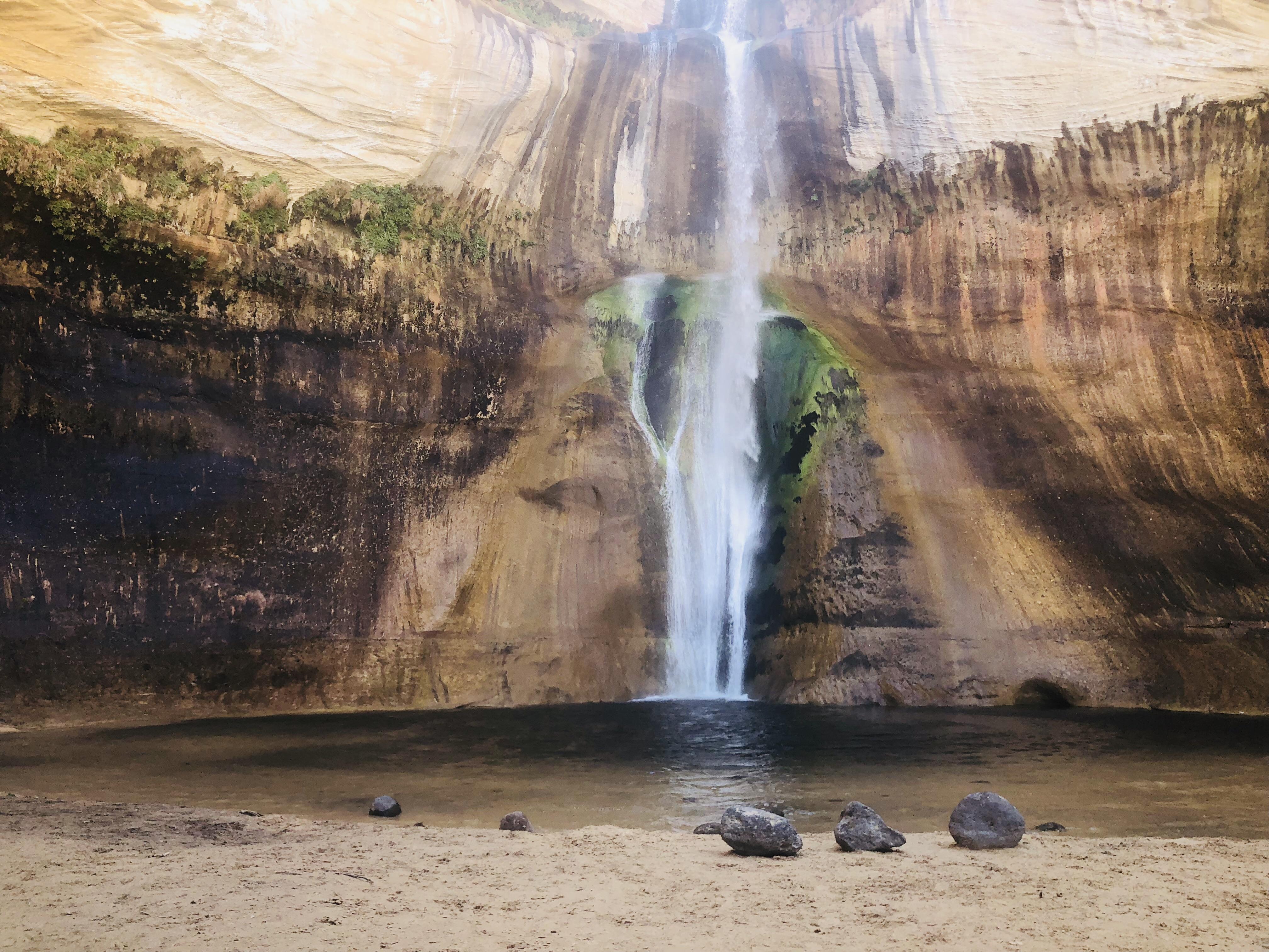 Peaceful. Lower Calf Creek Falls, Grand StaircaseEscalante National