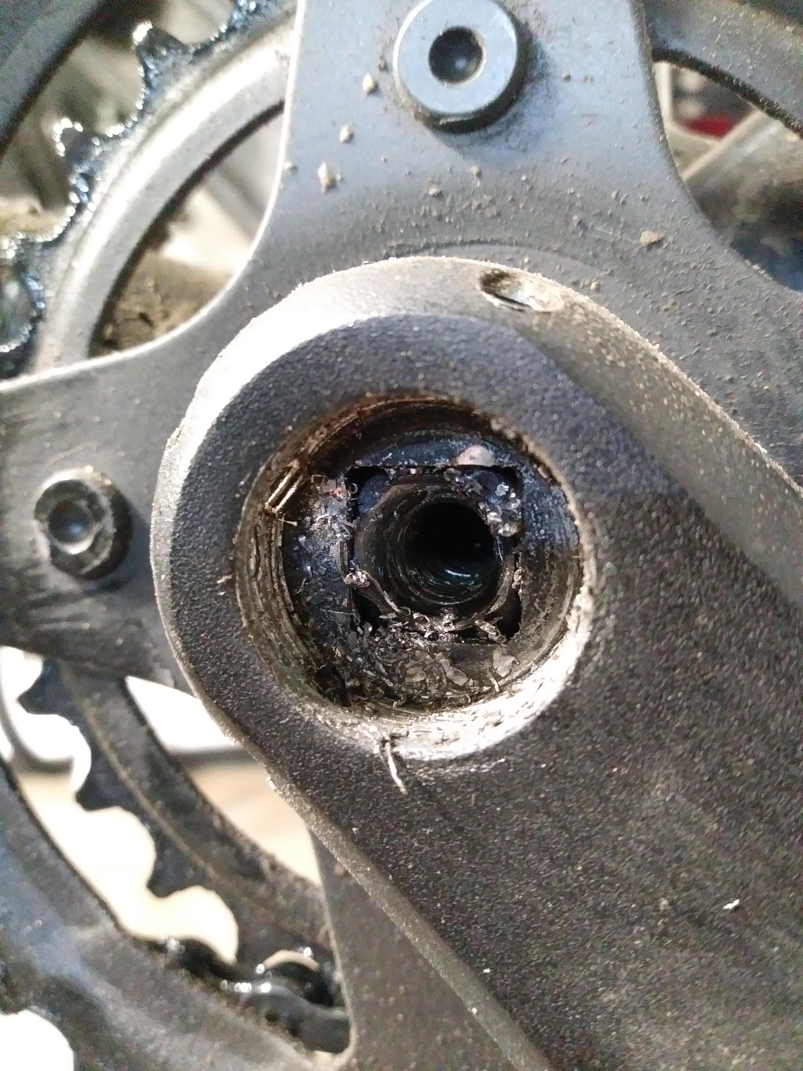 Crank bolt keep falling out? Just add set screws! r/Justridingalong