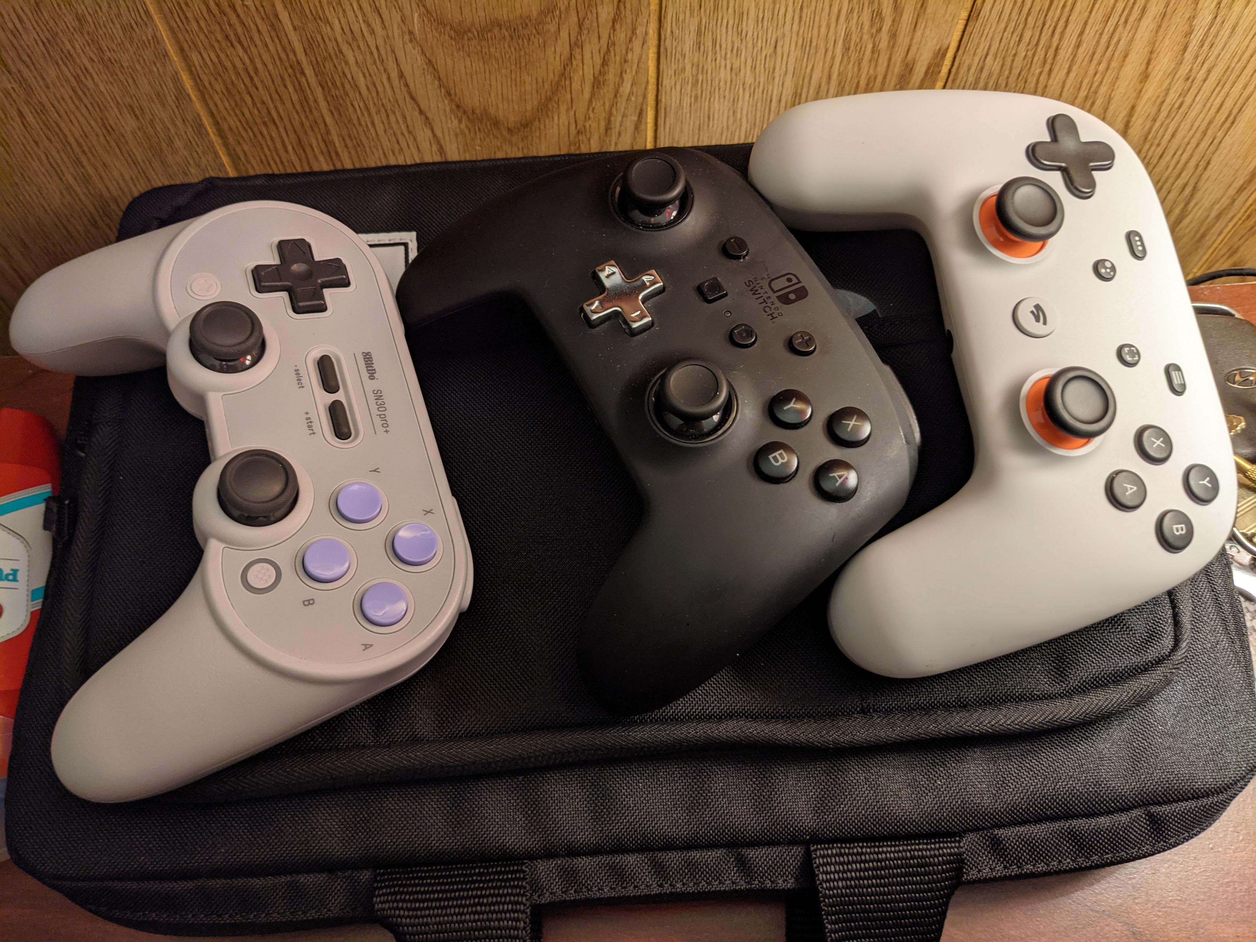 Figured it was time to add a stadia controller to the collection of