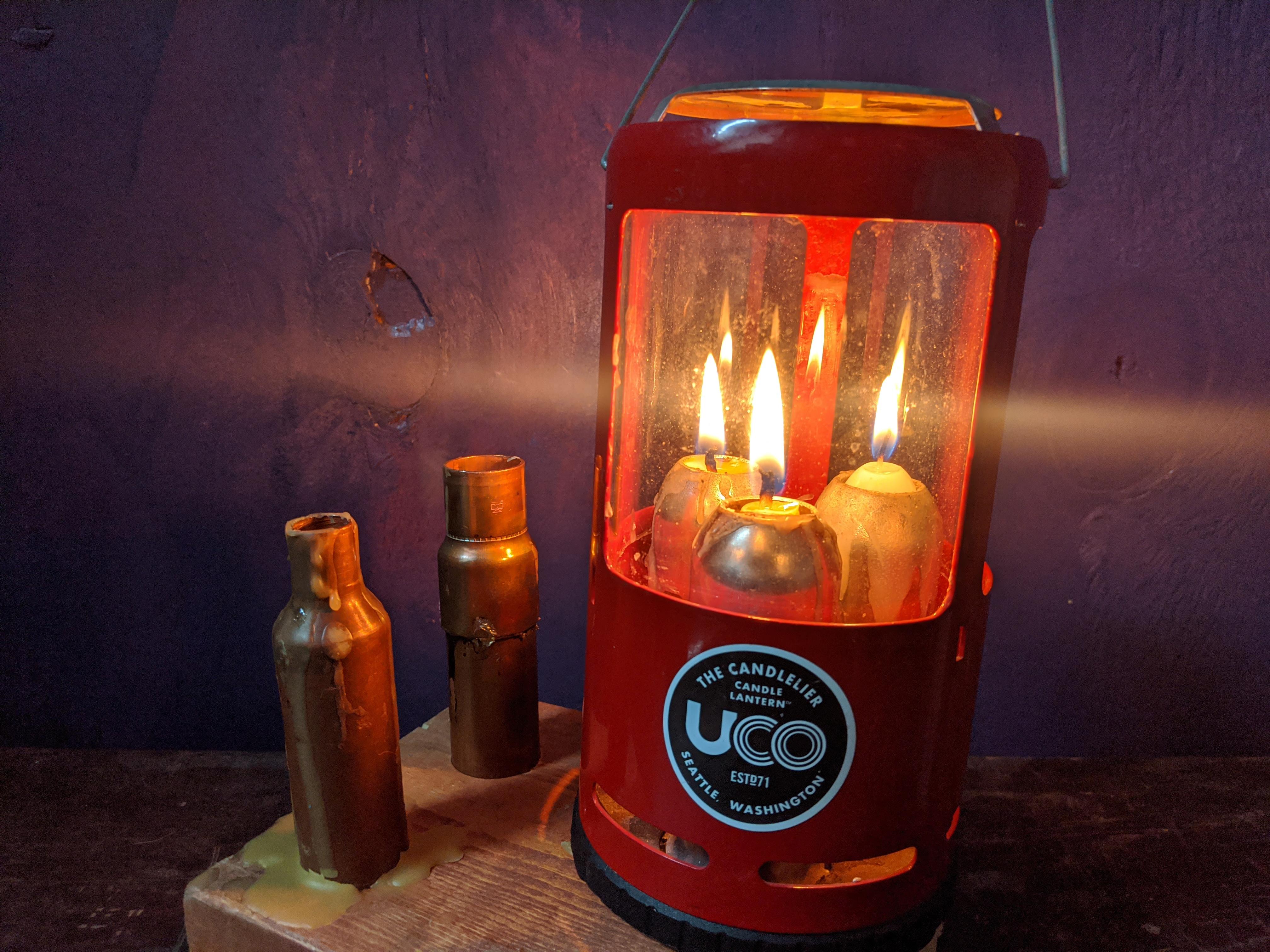 I made a simple candle mold for my UCO candle lanterns r/Survival