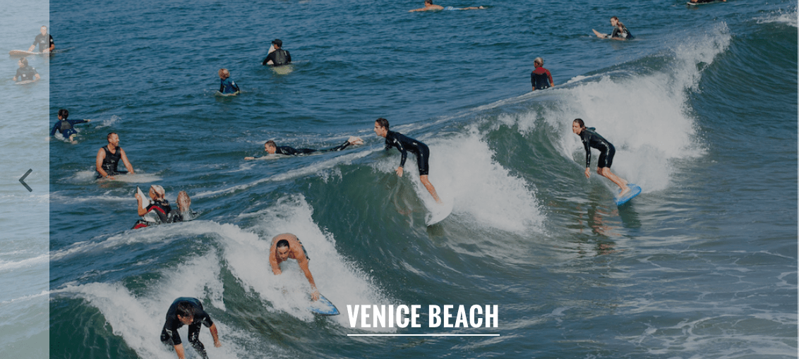 Surf line up at the Venice Beach pier going off! r/surfing