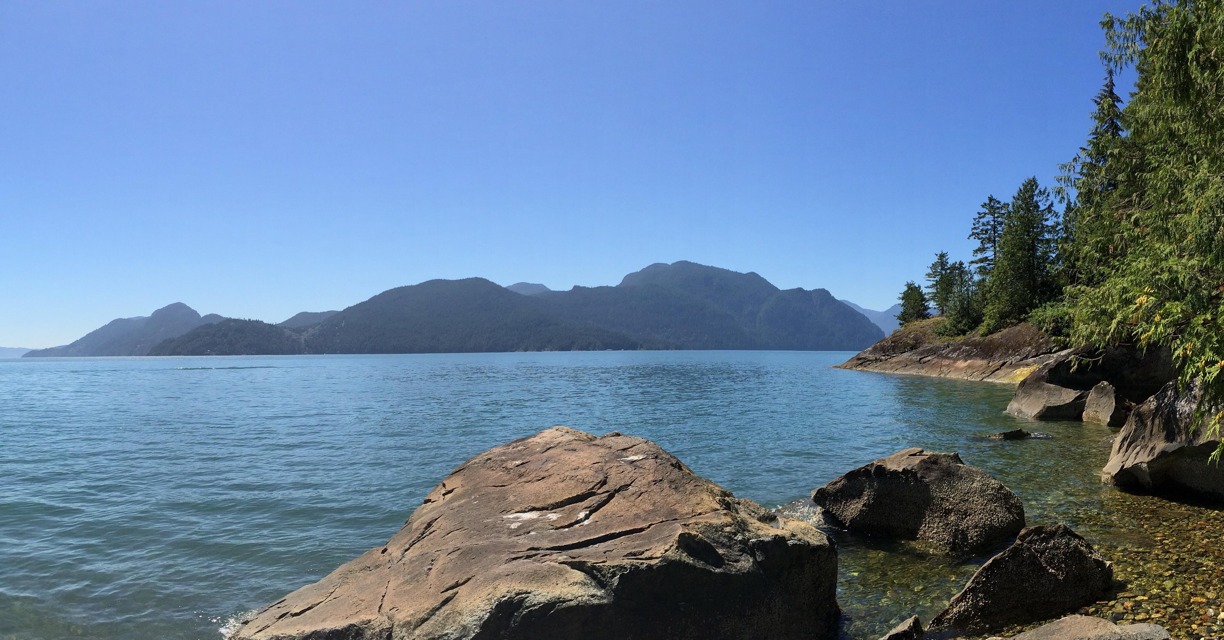 Howe Sound, British Columbia r/camping
