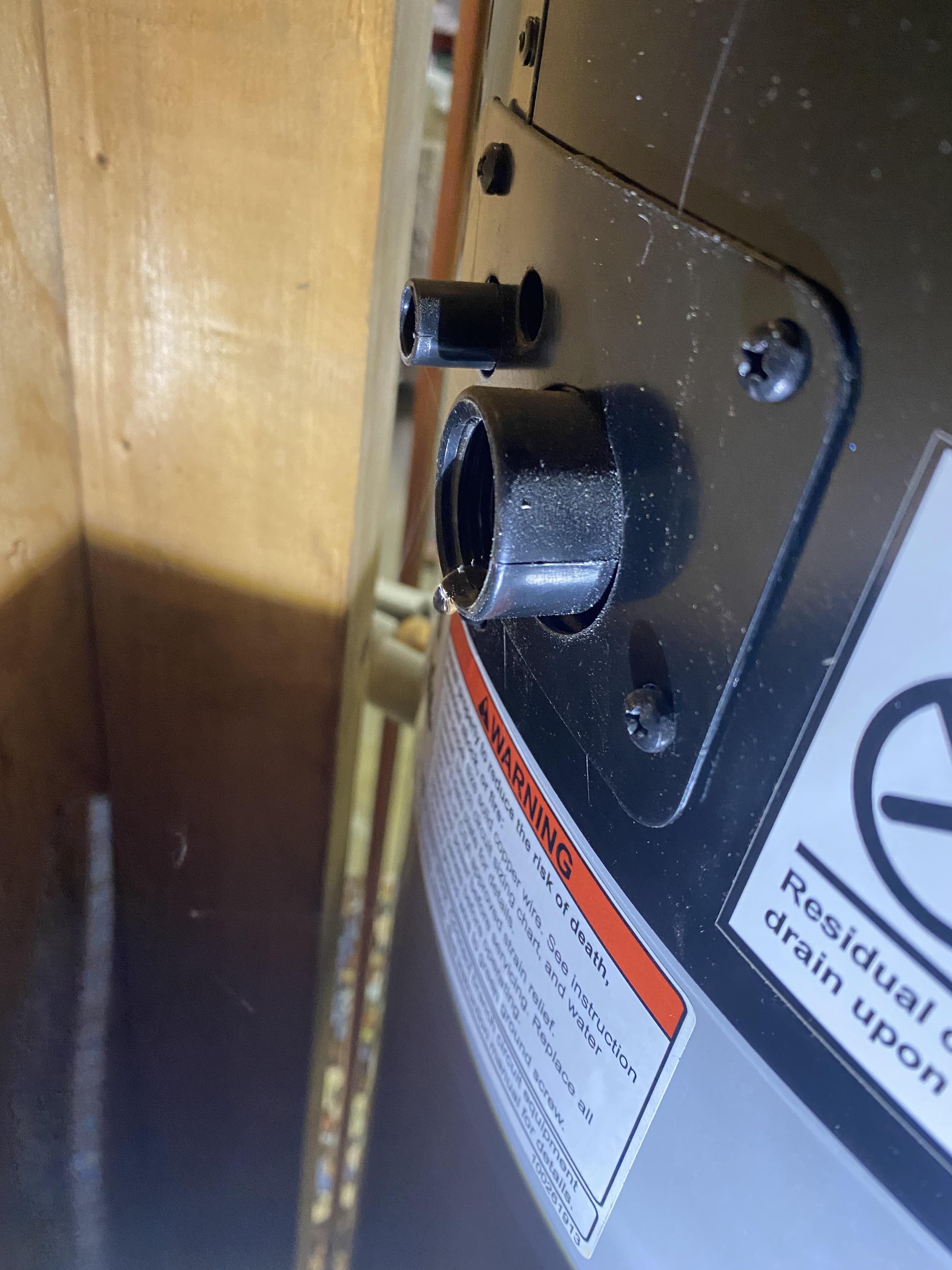 Hybrid Water Heater Condensate Drain filling overflow pan r/Plumbing