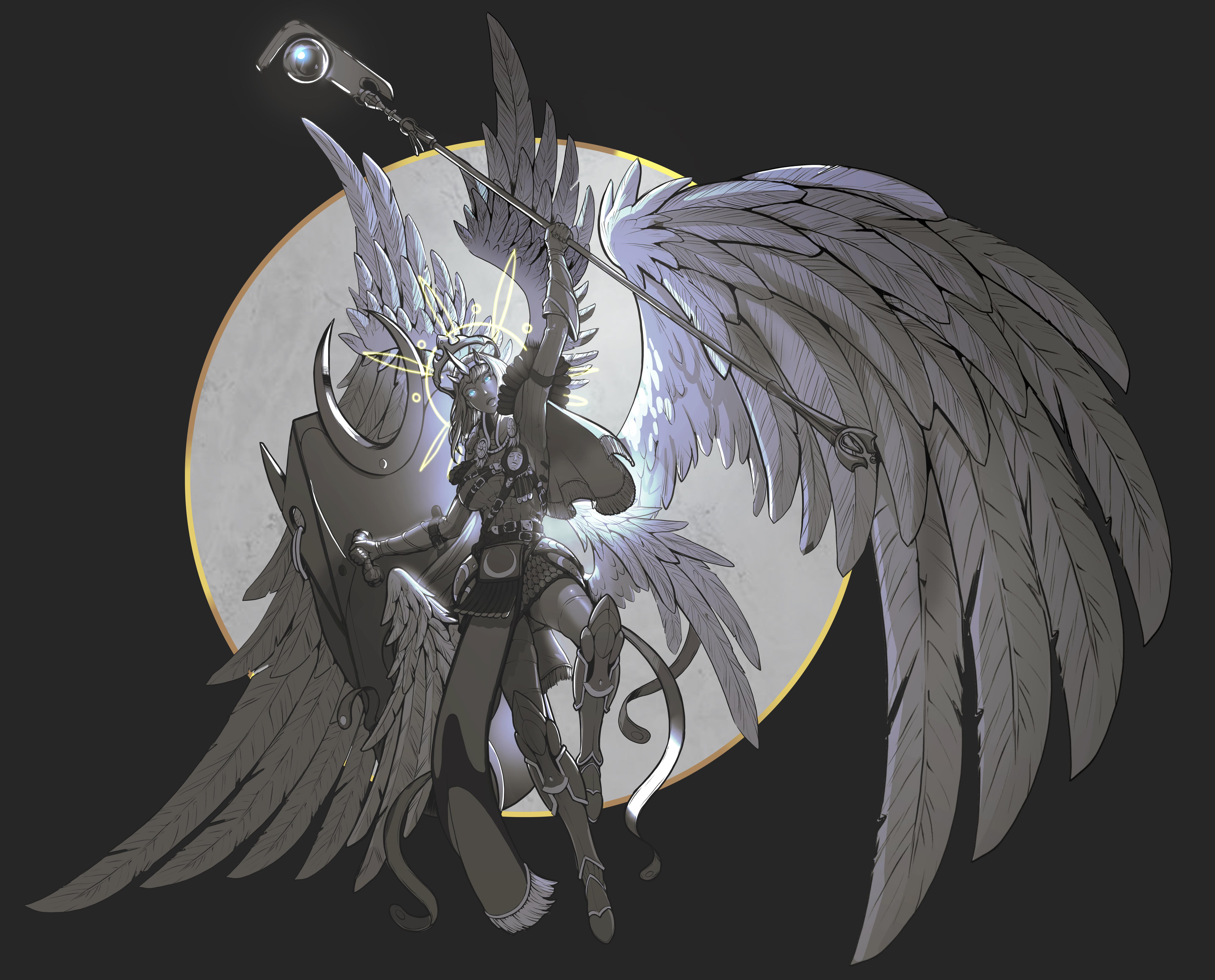 [Art] [OC] [Comm] Luna Angel Knight, Commssions open : DnD