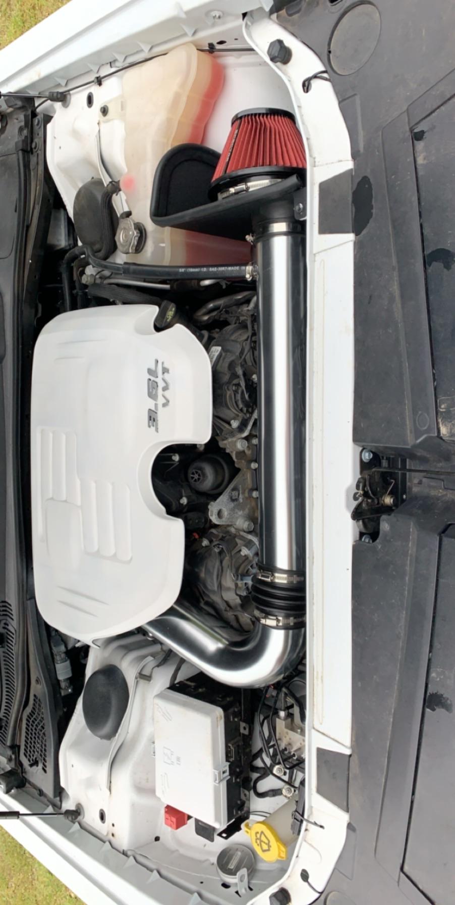 Recently installed this spectre cold air intake. Definitely noticeable