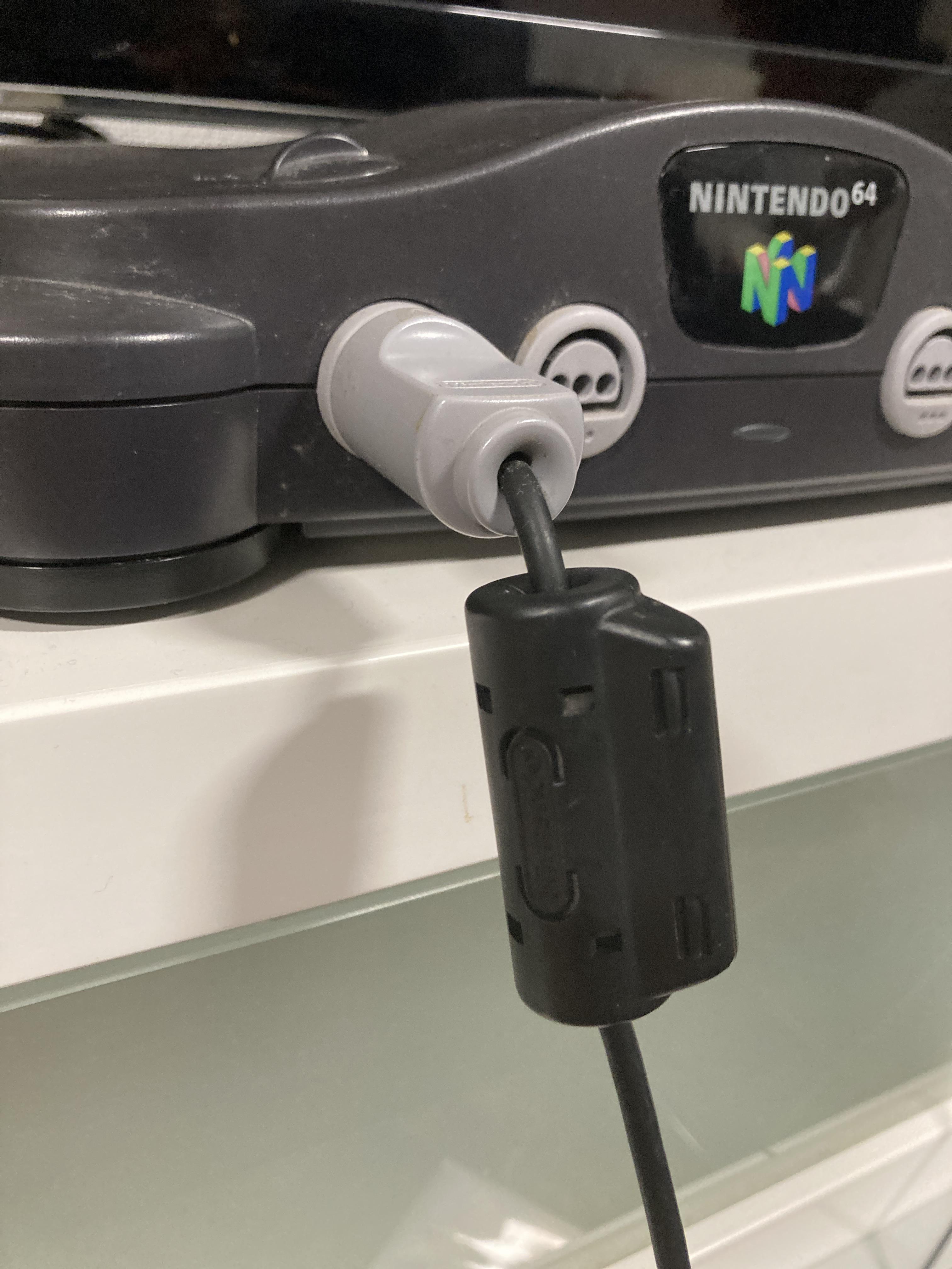 What’s this thing on the n64 controller cable? r/n64