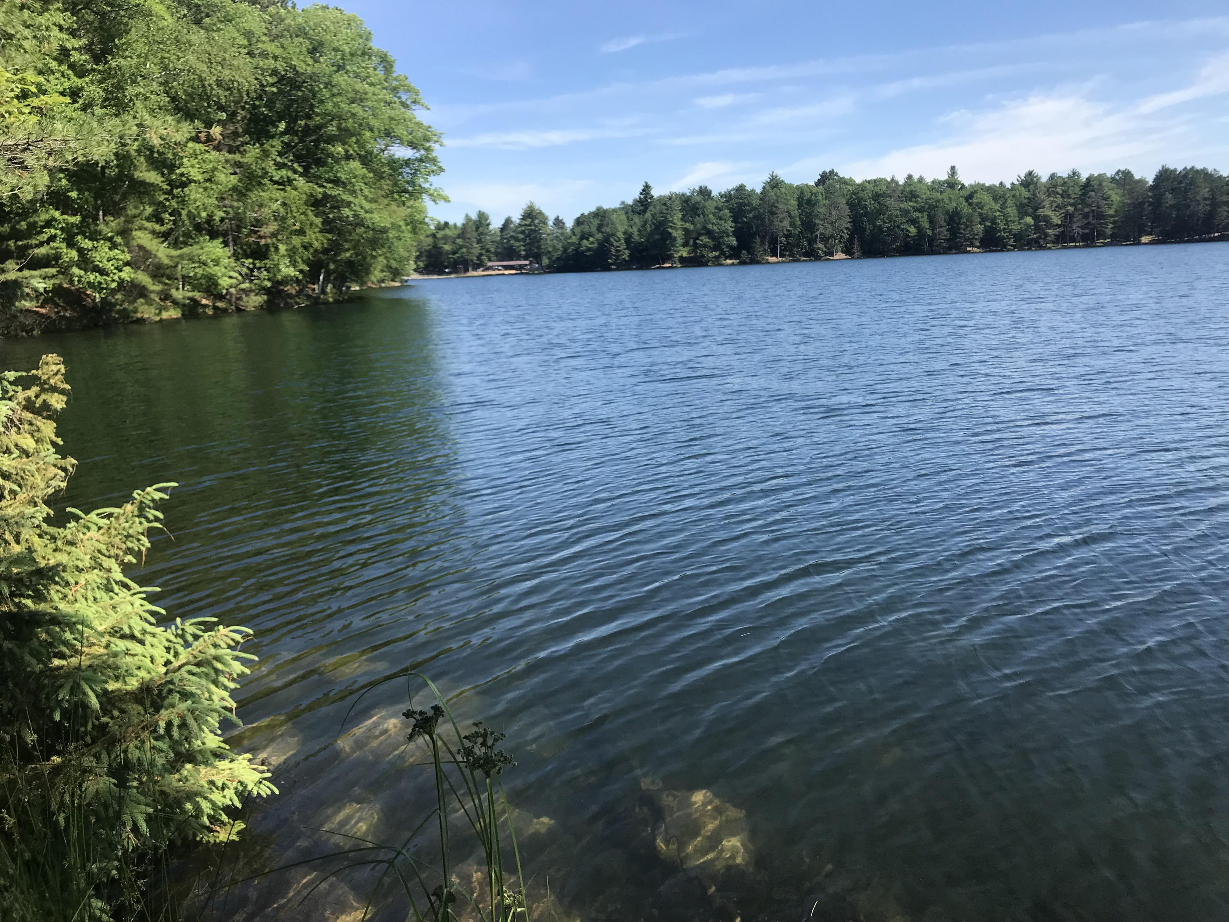 Crystal Lake, Rhinelander WI r/camping