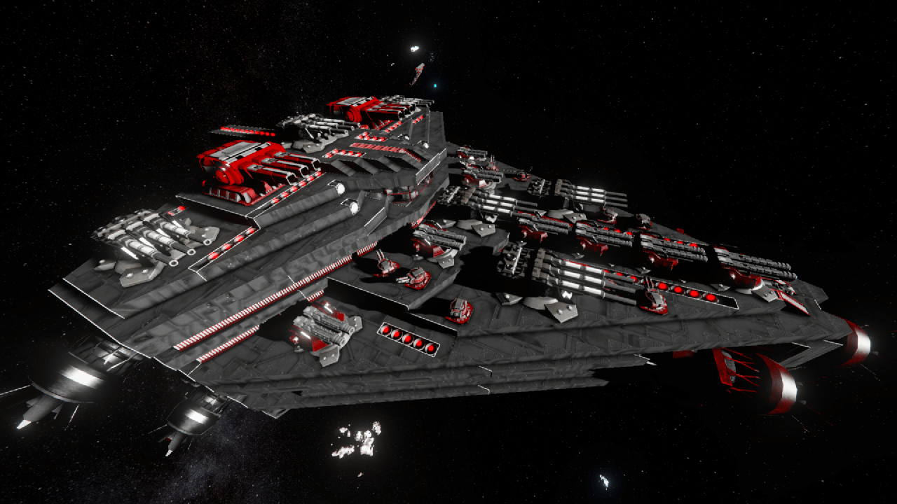 My first worthy ship, The Vanguard a Light Destroyer r