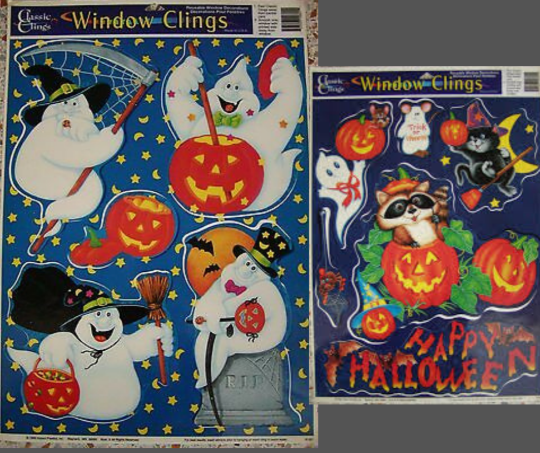 🎃90's Halloween Window Decorations🎃 r/halloween