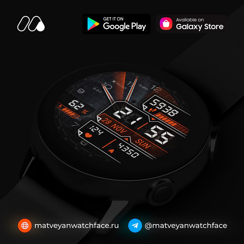 Google play and Galaxy Store. Space Hud r/smartwatch