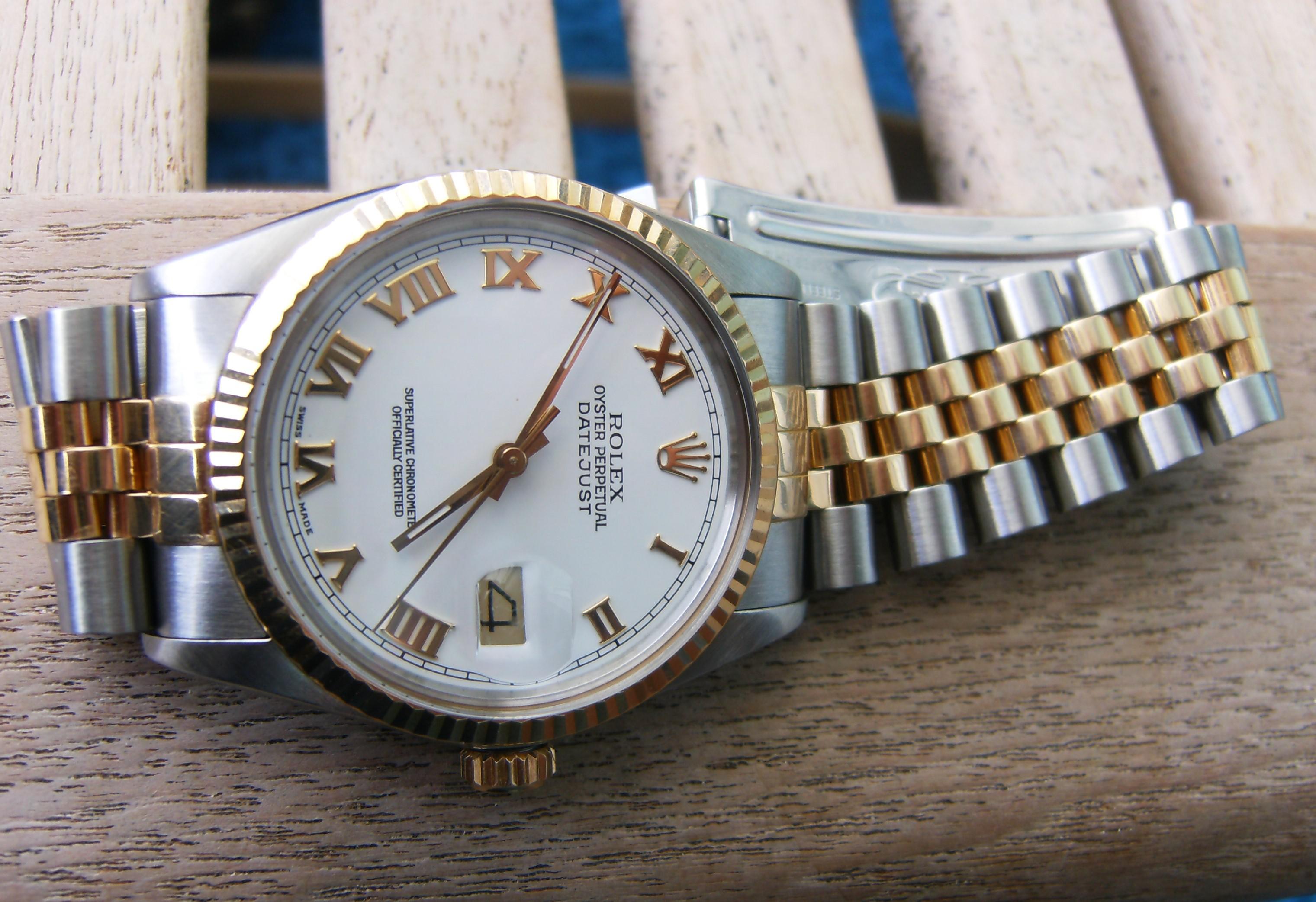 My Genuine 30+ year old Rolex Datejust , the only genuine watch i own