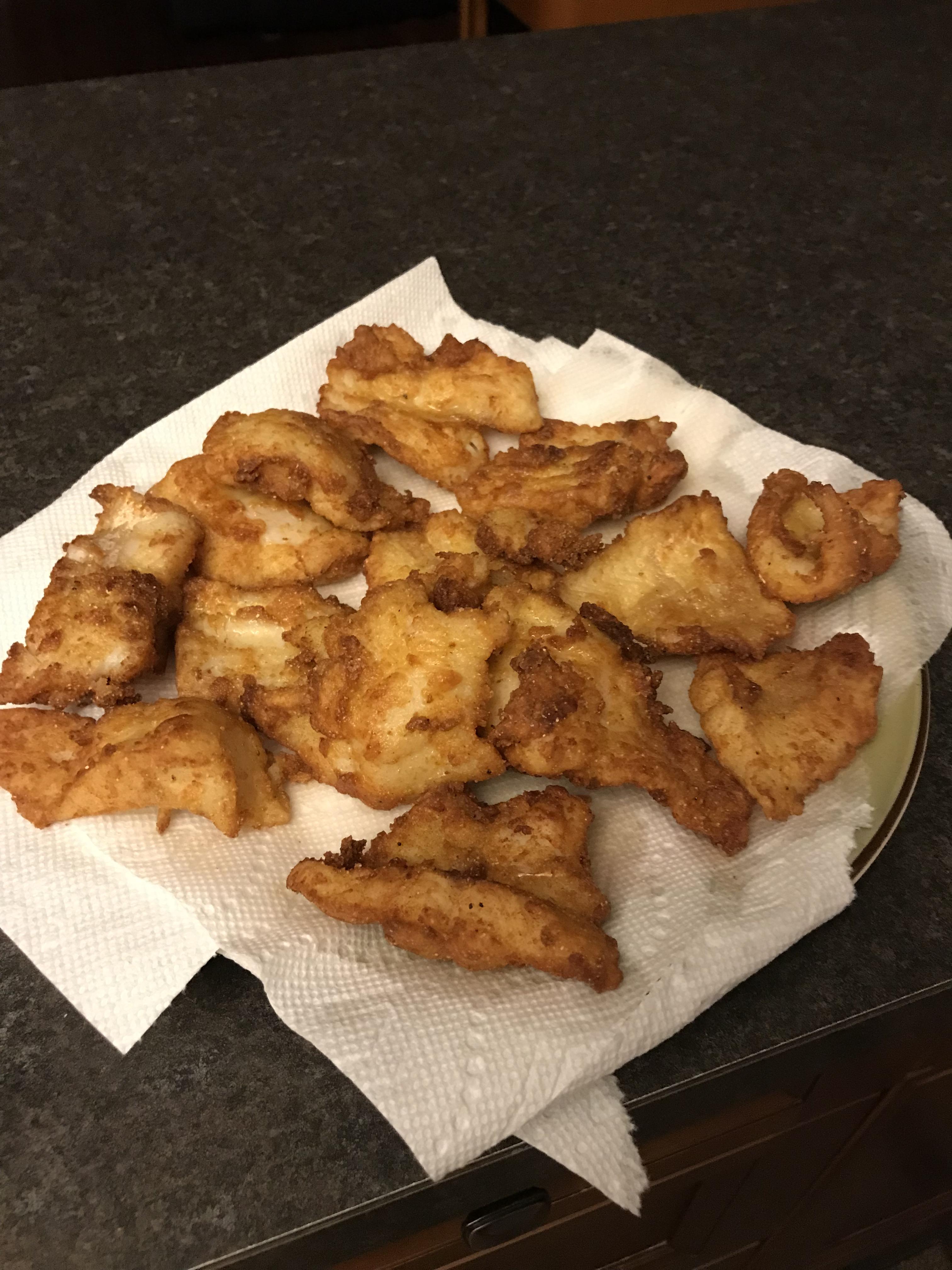 [Homemade] Fresh Pickerel Fillets r/food