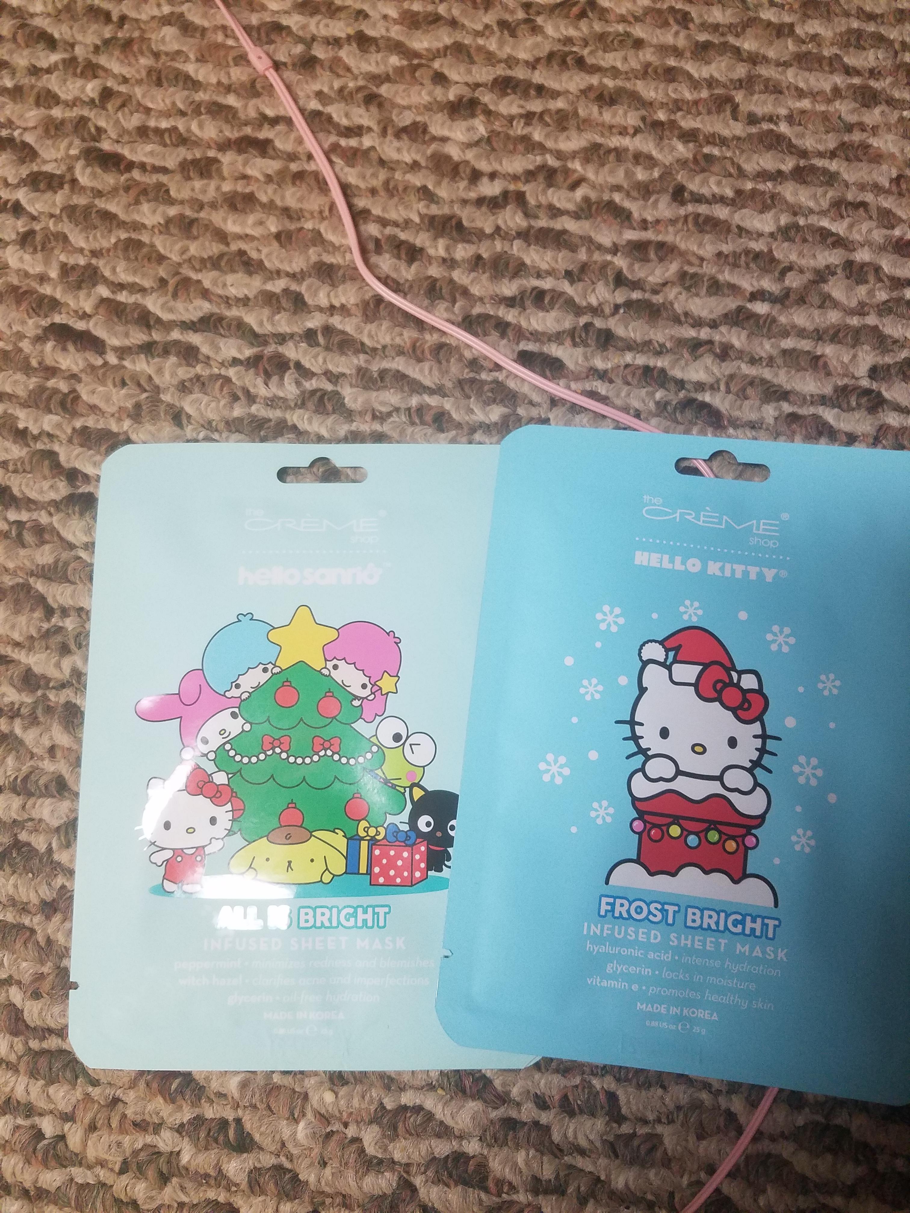 [Haul] I found these adorable Hello kitty sheet mask at CVS! r