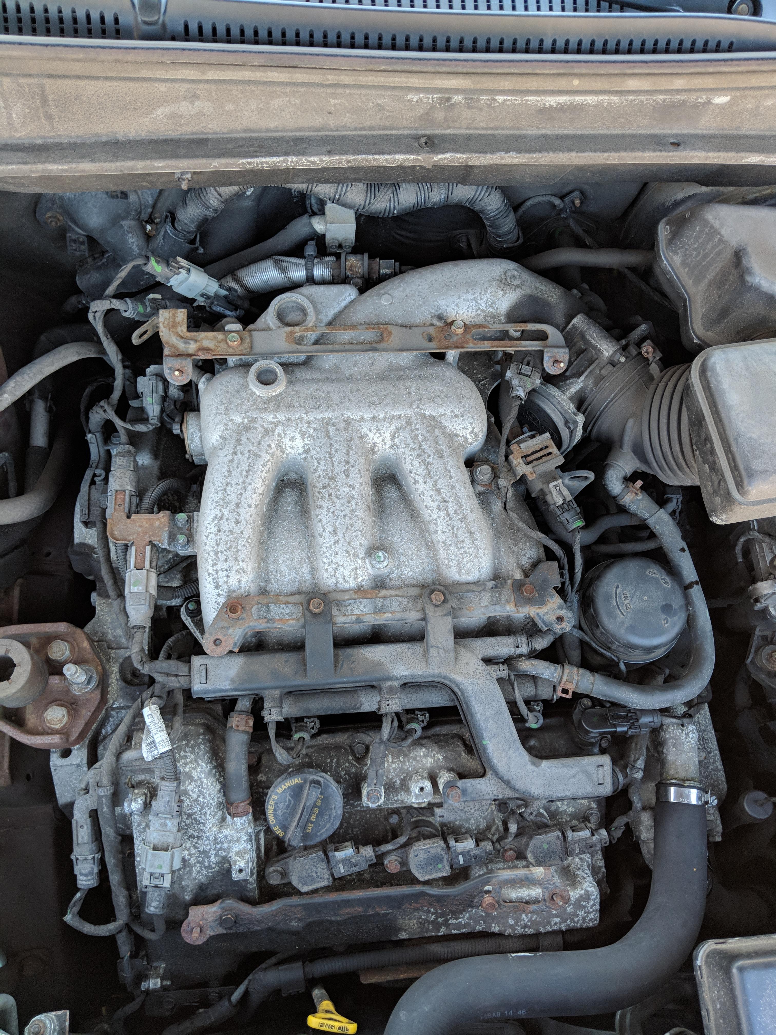 I have a 3.3L V6 from a hyundai santa fe. And i want to have a little