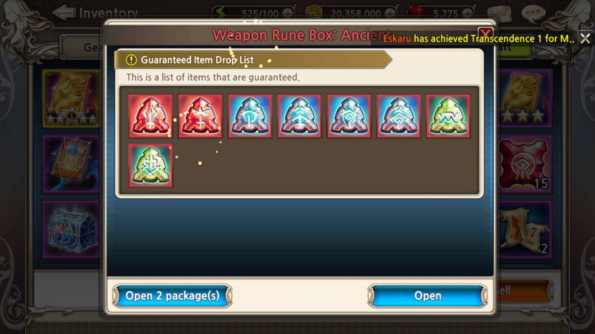 Return to Returning Player rewards Kings_Raid