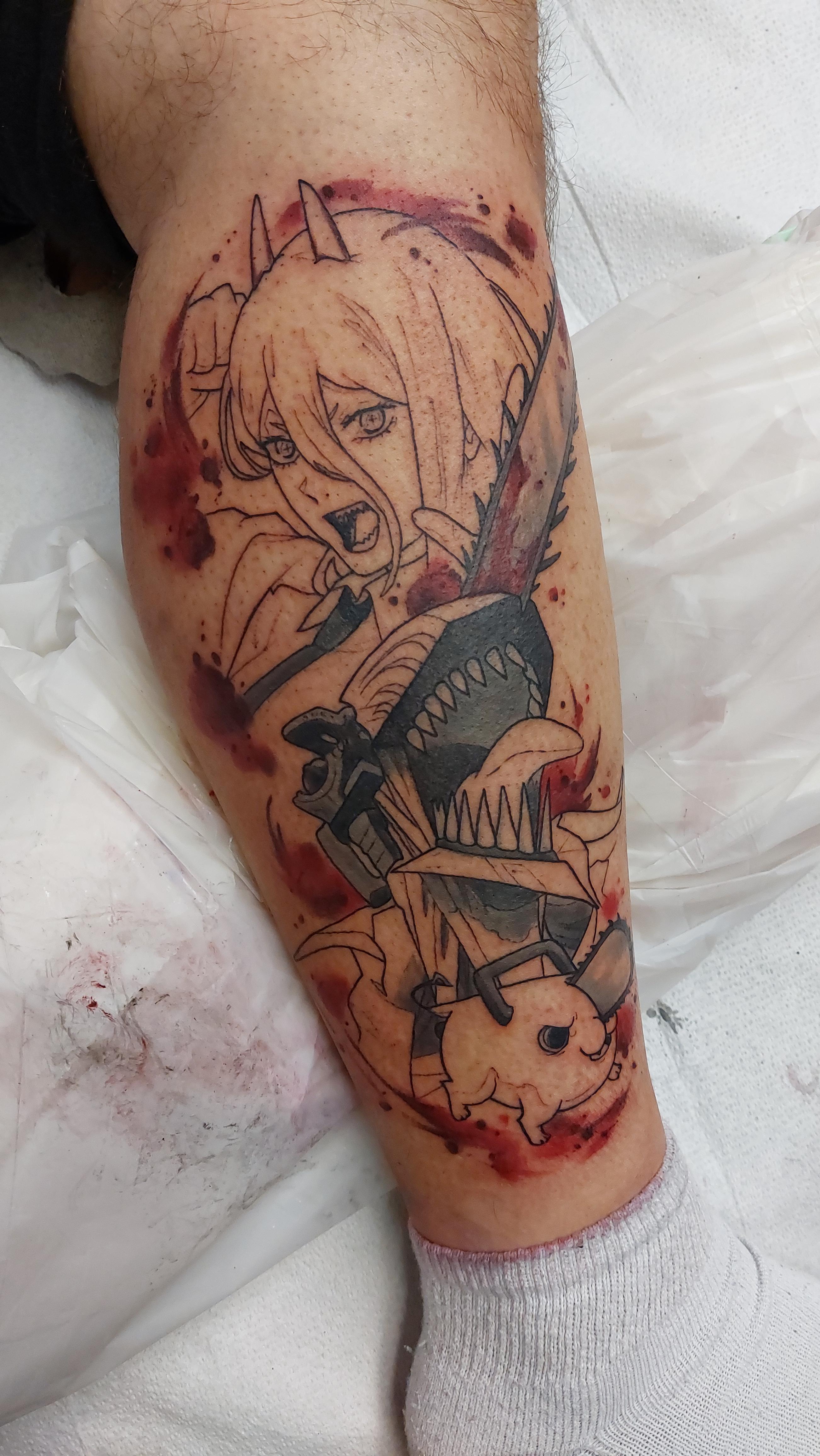 Discover more than 64 chainsaw man tattoos latest in.cdgdbentre