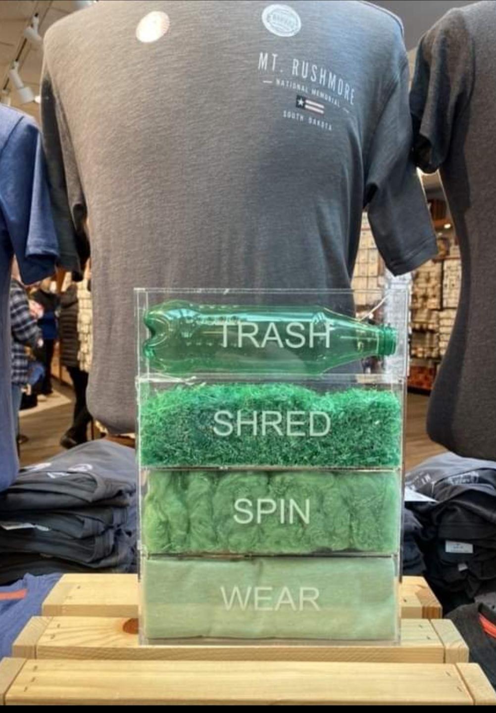 Textiles made from plastic waste r/Damnthatsinteresting