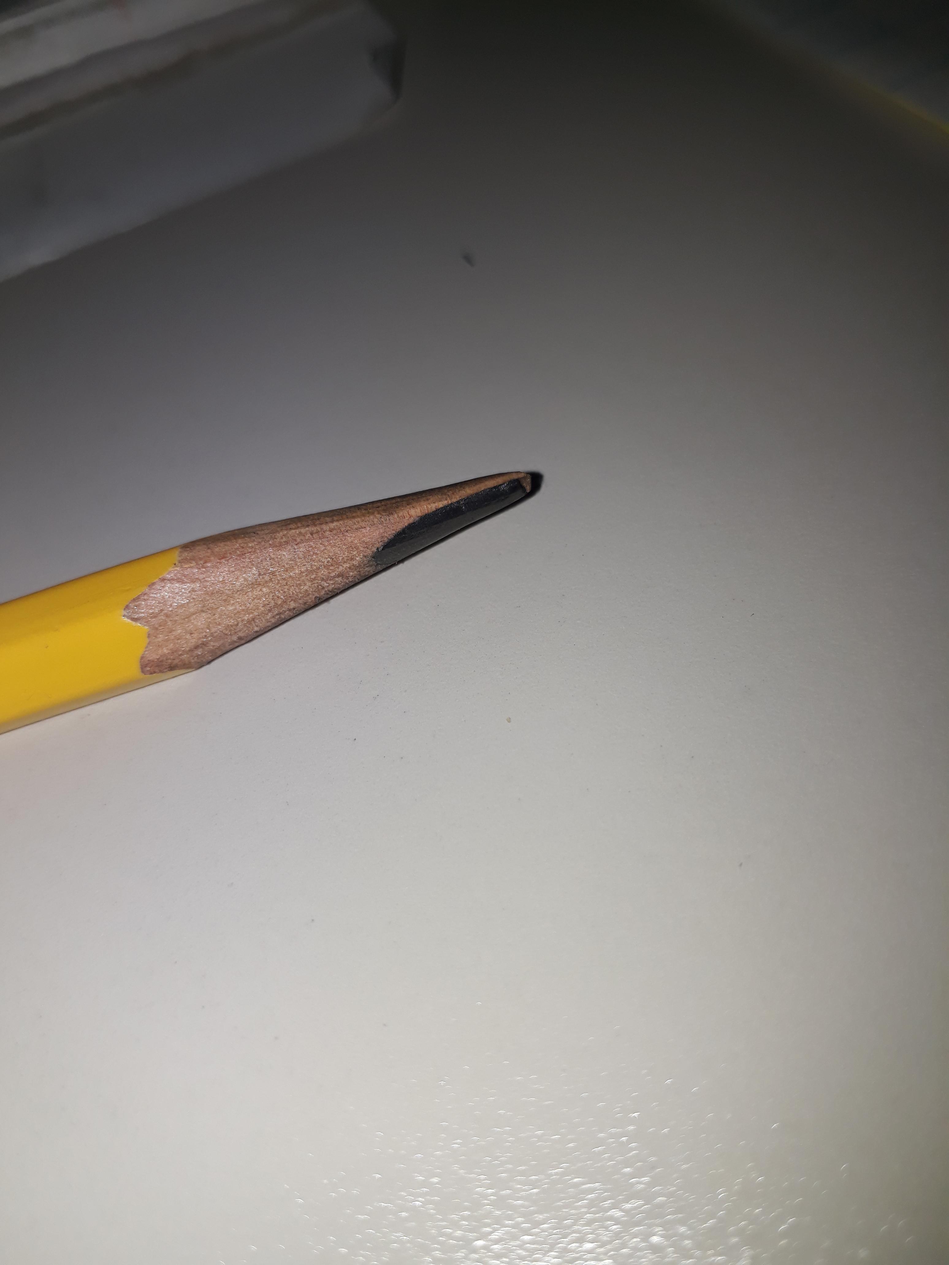 Pencil sharpening to a wooden tip r/mildlyinfuriating