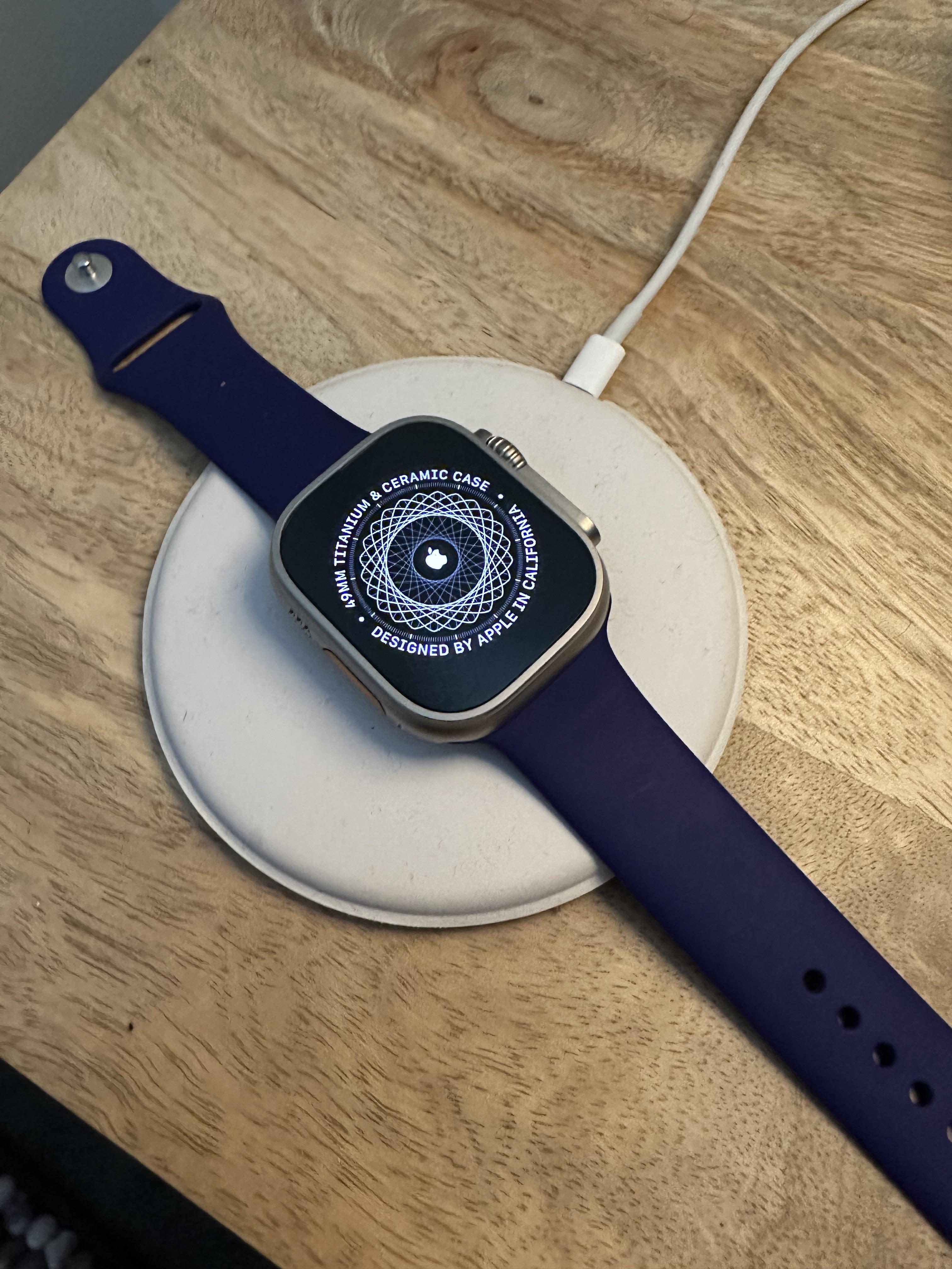 Watch Ultra with Ultraviolet Band r/AppleWatch