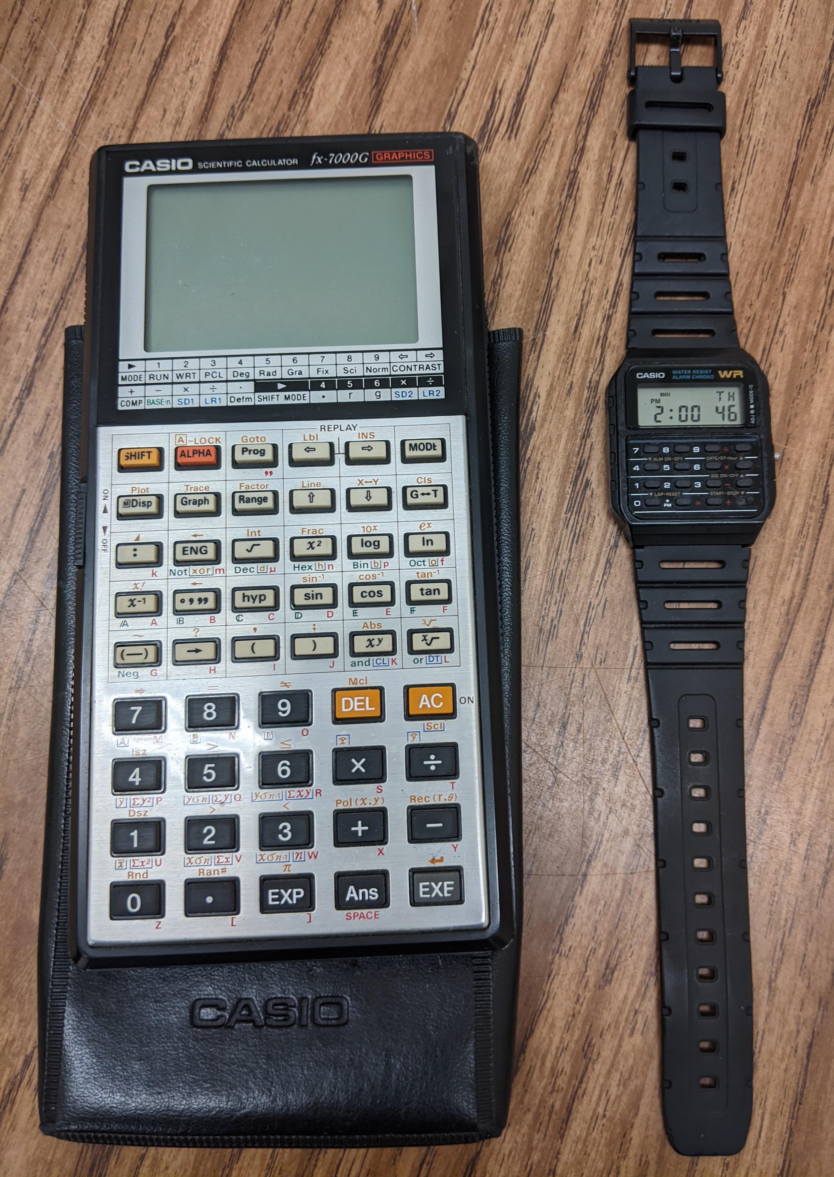 Classic calculators r/casio