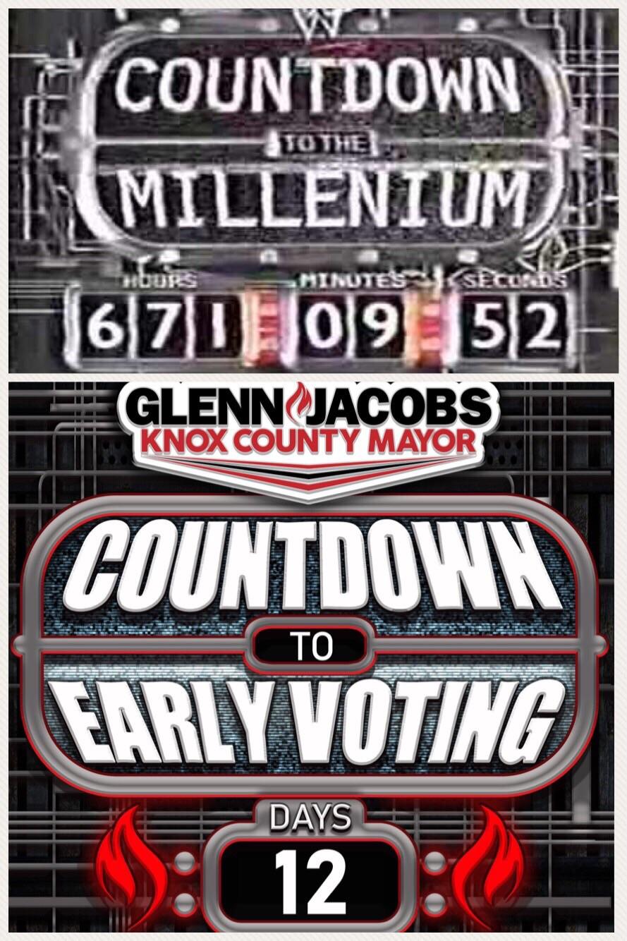 Kane’s countdown clock to early voting in his mayoral campaign looks a