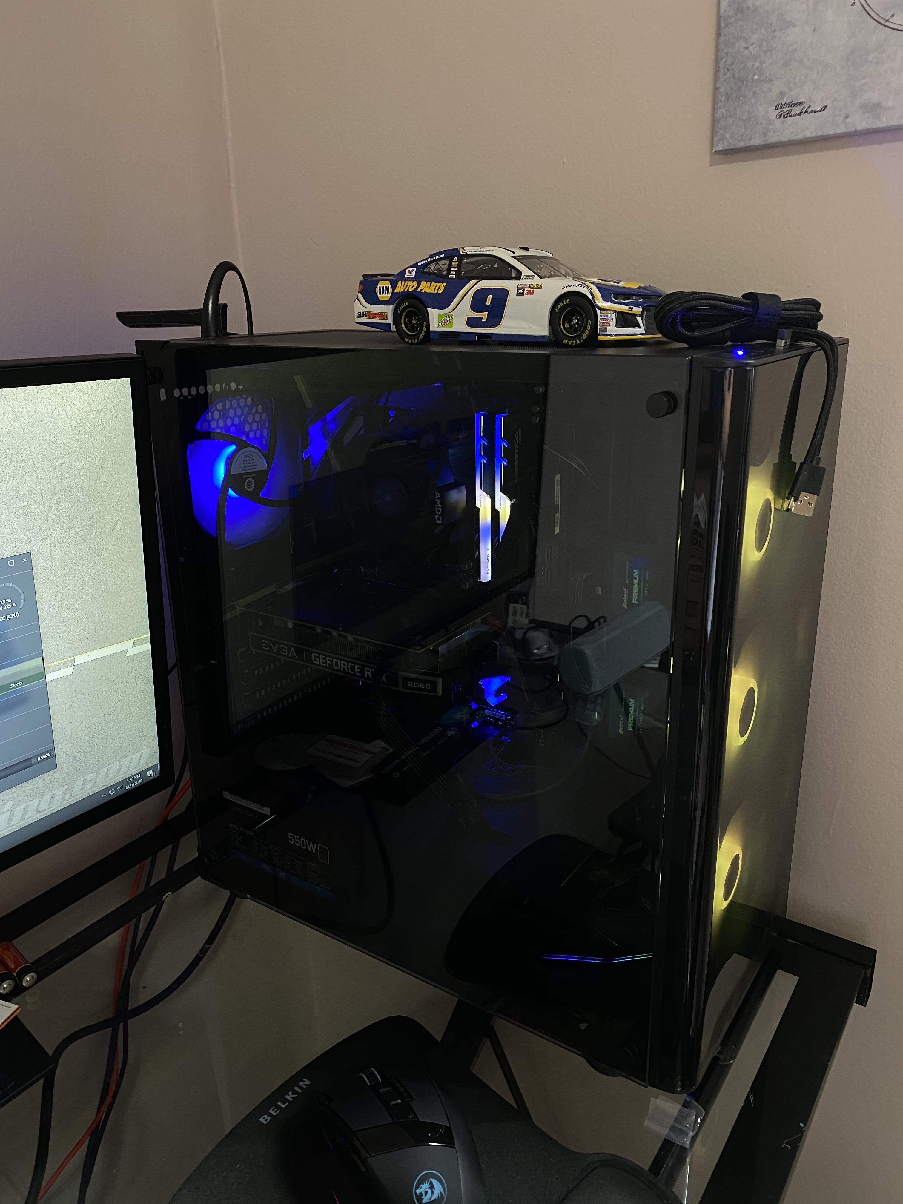 Built my first PC dedicated to running Iracing last week. Had to make