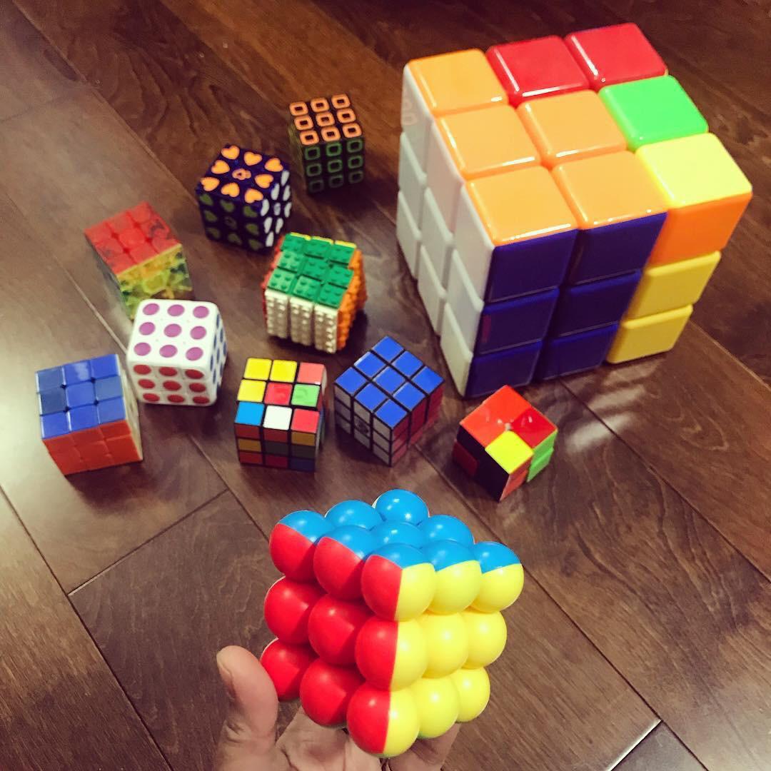 My growing Rubik’s cube collections. r/Rubiks_Cubes