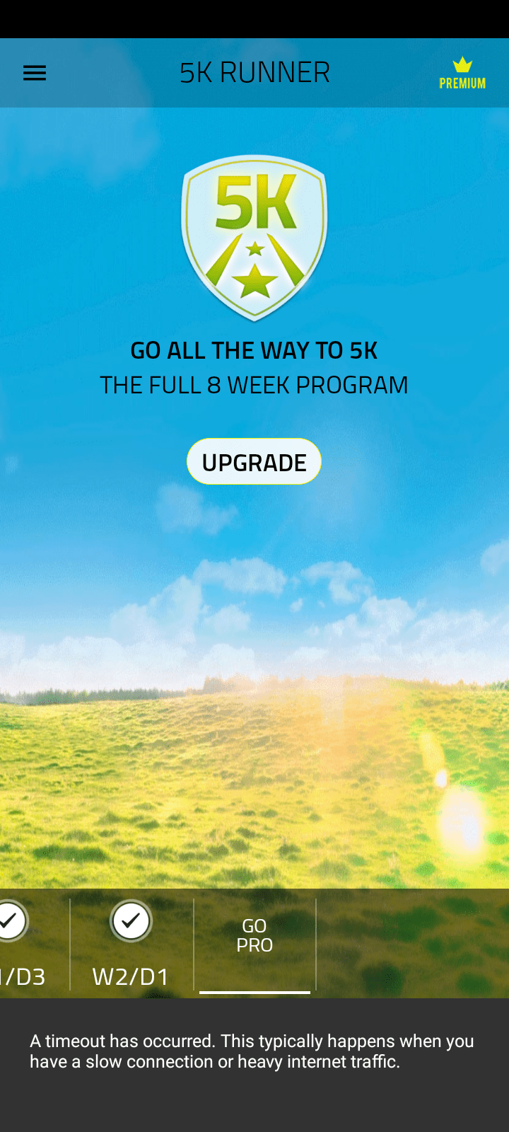 Issue with 5K runner membership r/C25K