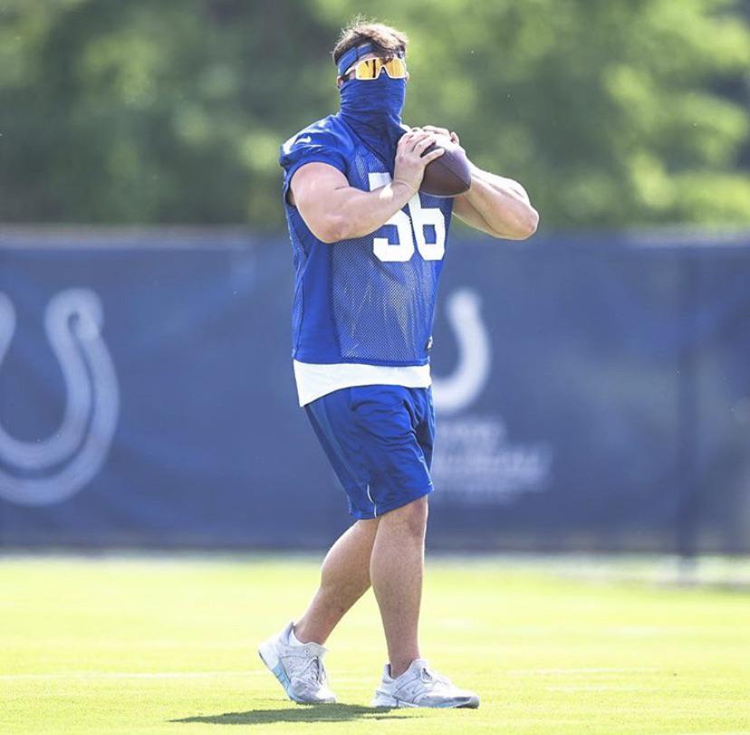 Big Q looking scary Colts