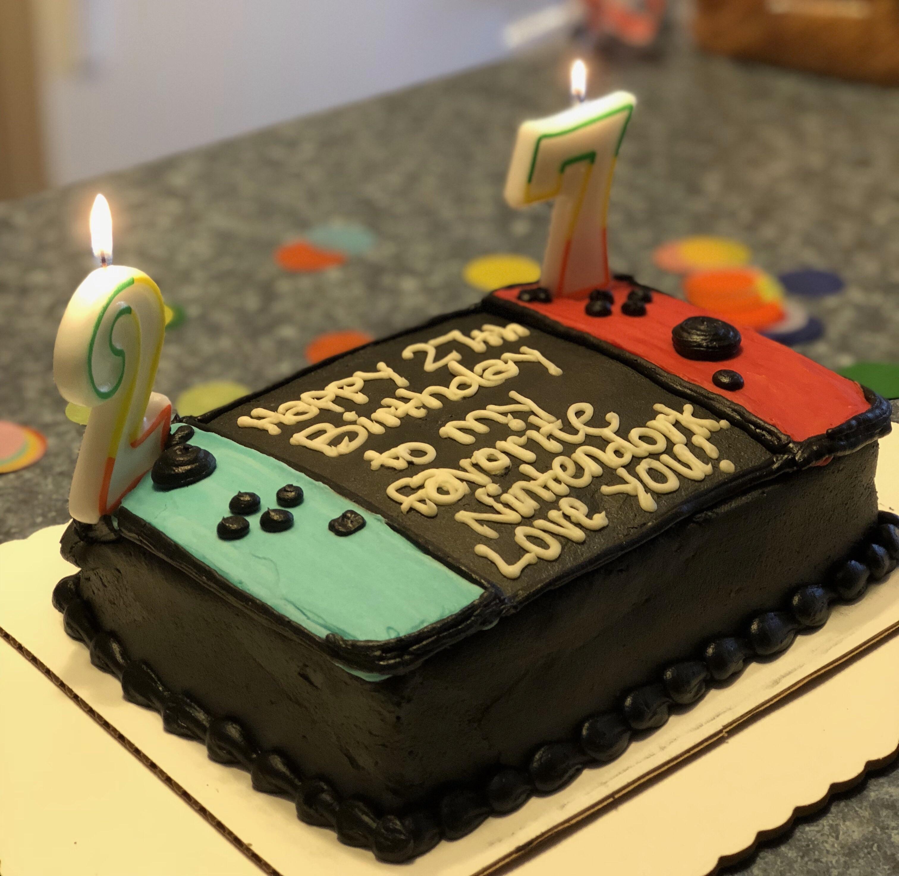Birthday Cake Nintendo Switch Wiki Cakes