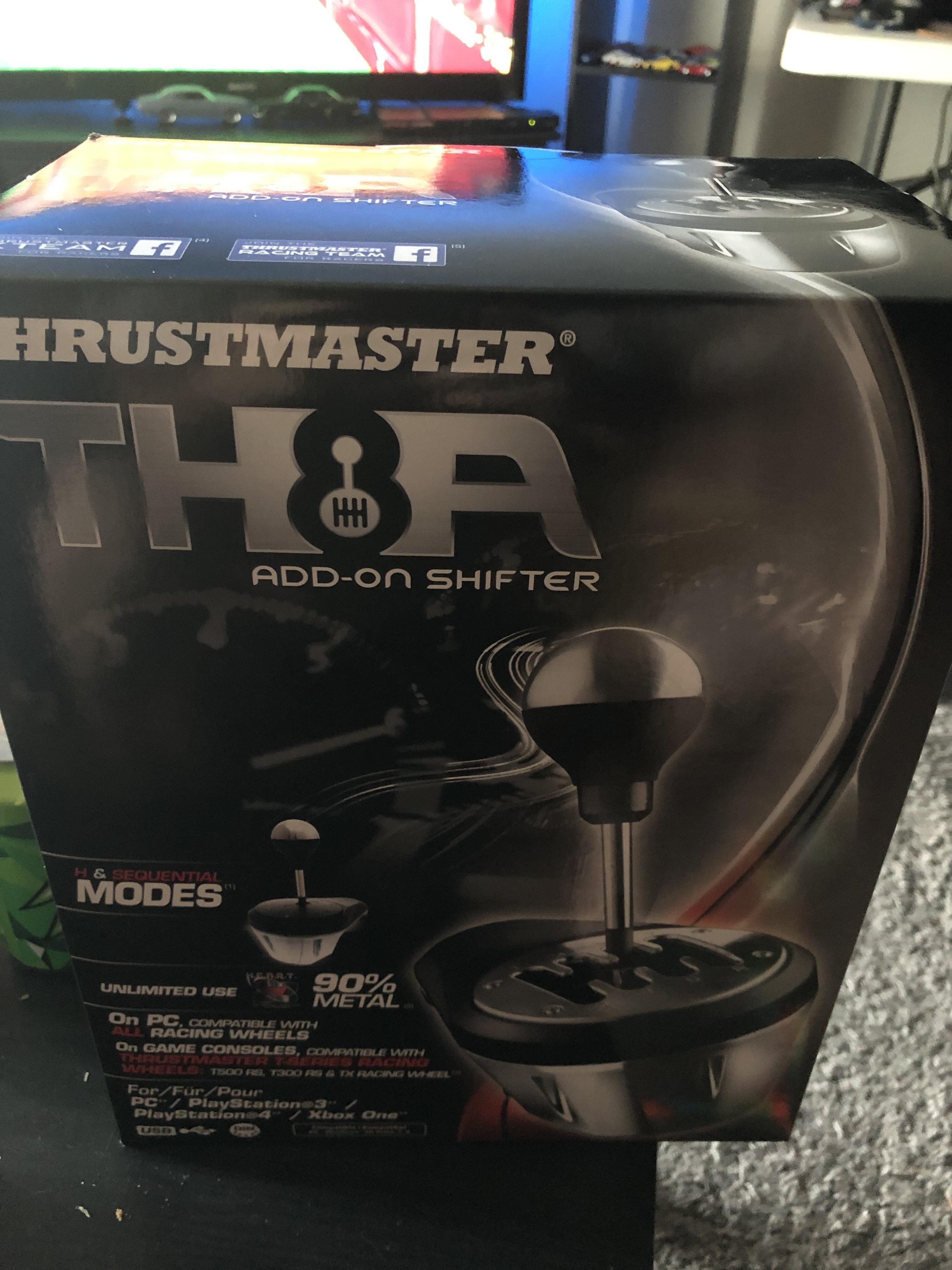 Got this in the mail last night. Anyone else use the TH8A? : r/simracing