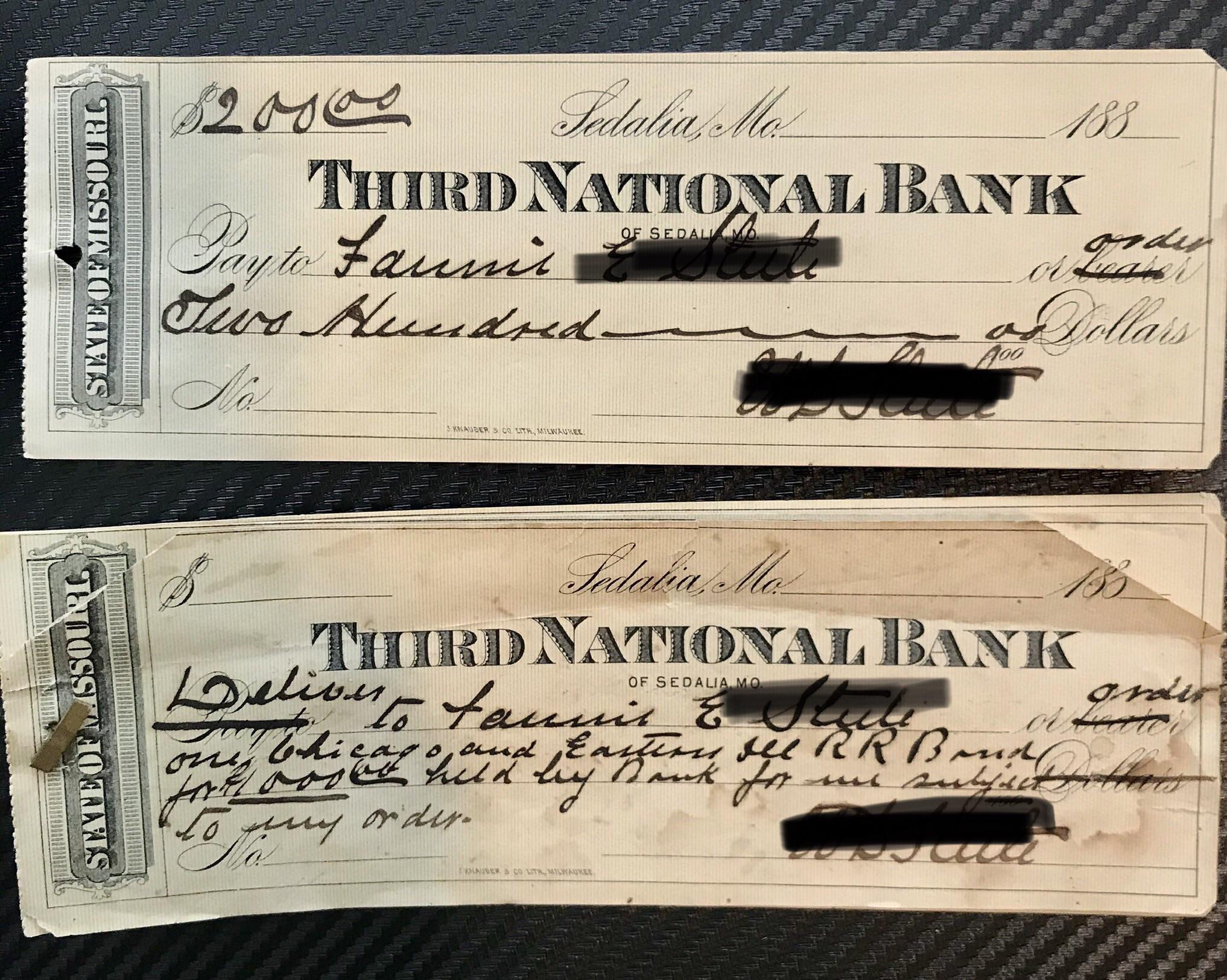 Are these Bank Bonds? They are from 1880’s. They were my great