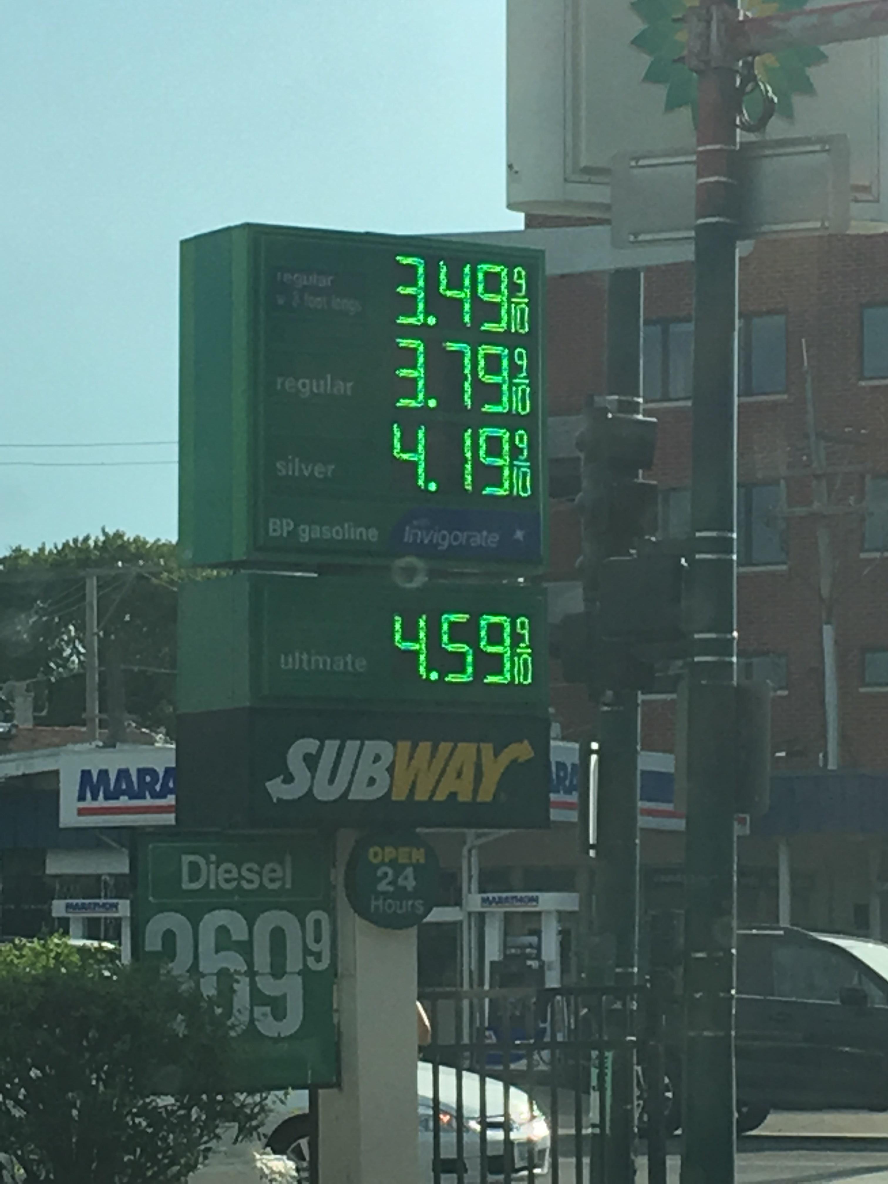 My local gas station offers gas discounts for buying subs instead of a