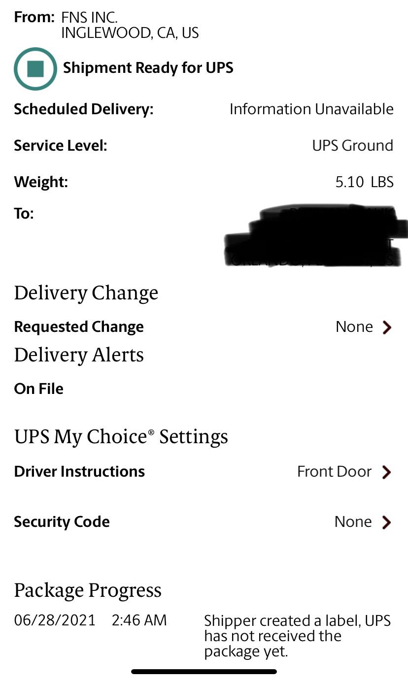 Question about shipping?! My package has been shipped a week ago but it