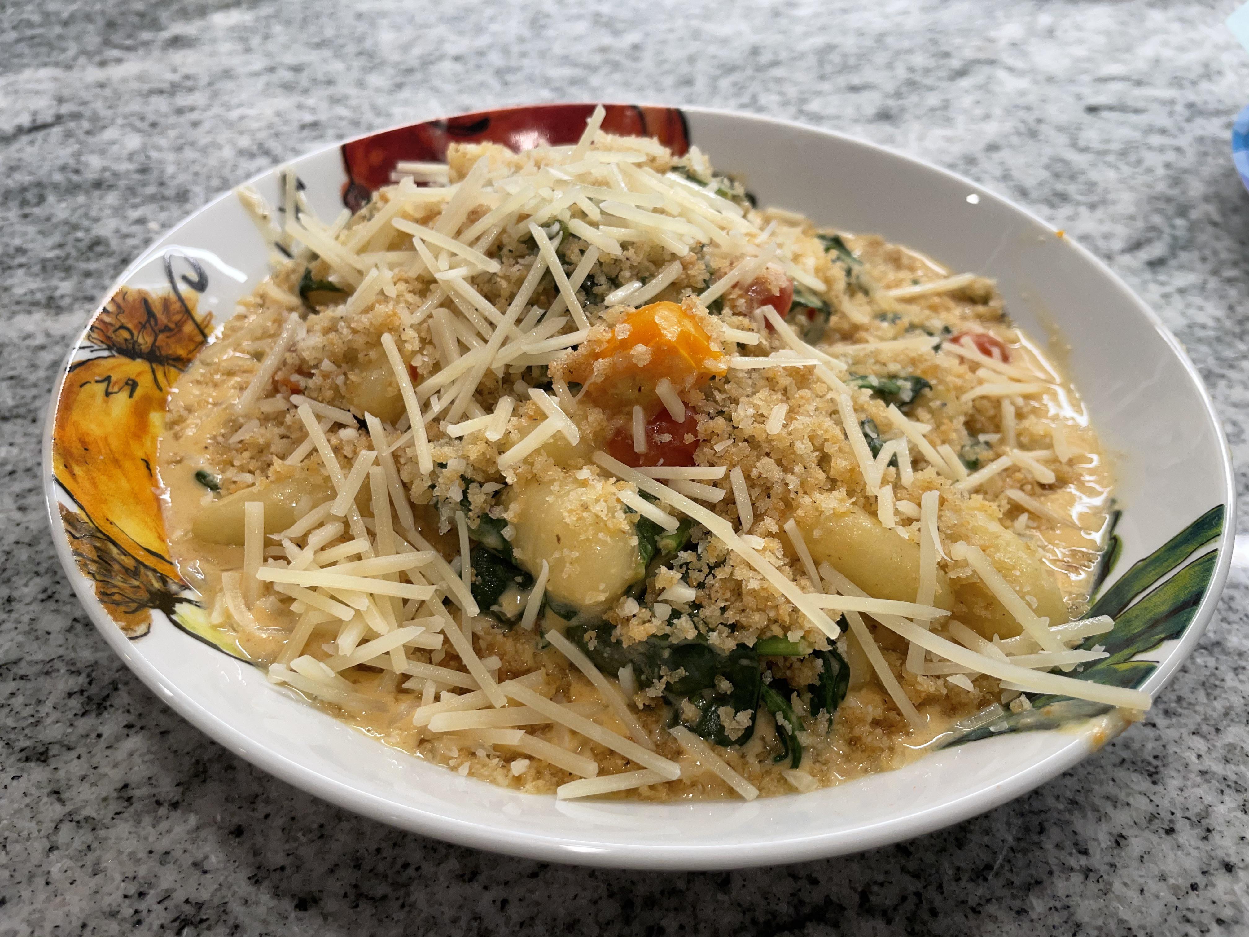 Gnocchi with Spinach and Tomatoes r/hellofresh