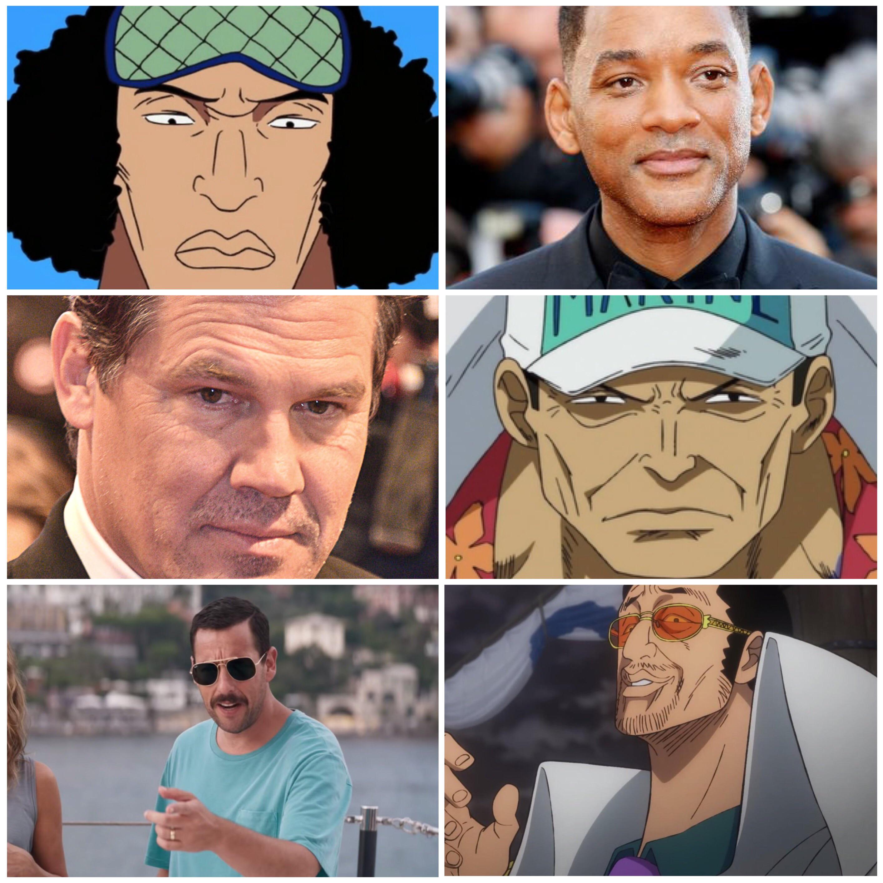 One Piece Admirals Actors