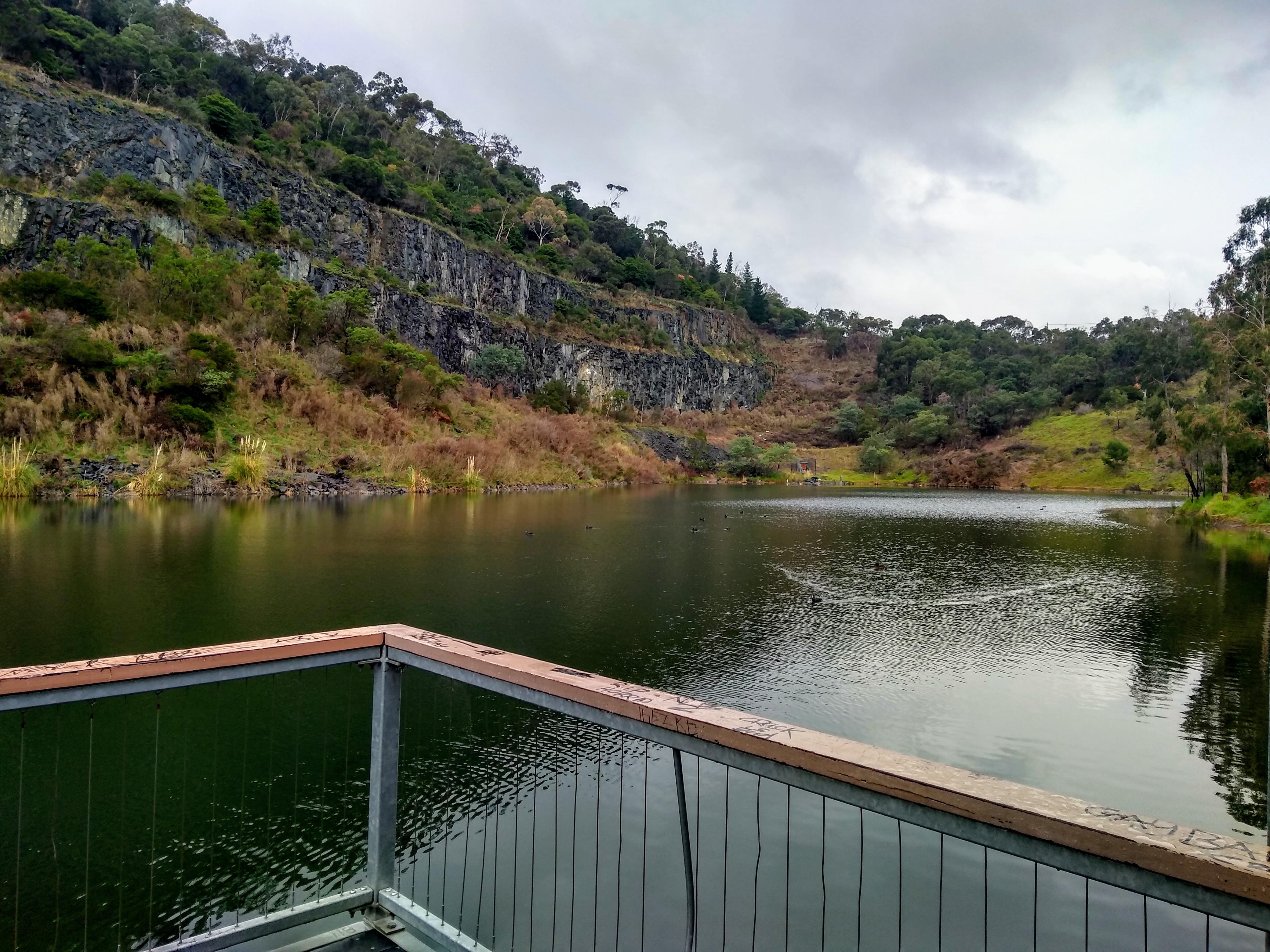 Just a photo I took of Ferntree Gully Quarry r/melbourne