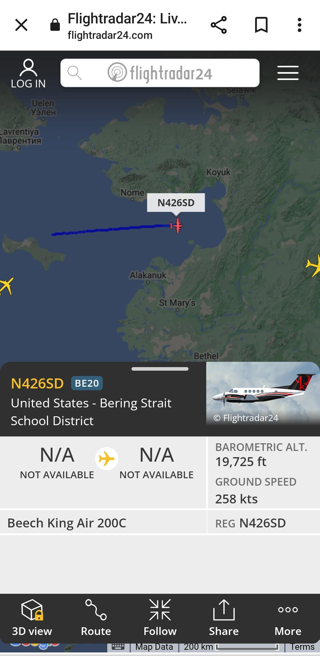 School District owns a plane? r/flightradar24