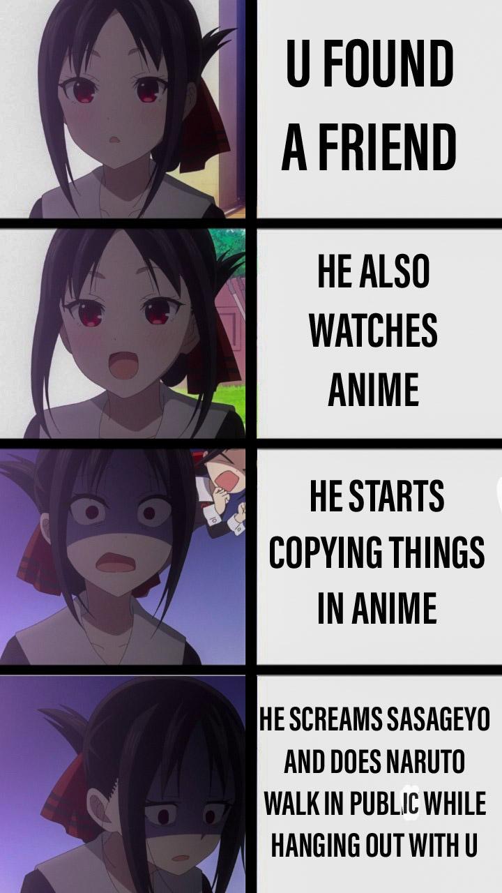 I love anime but this is cringey af r/memes