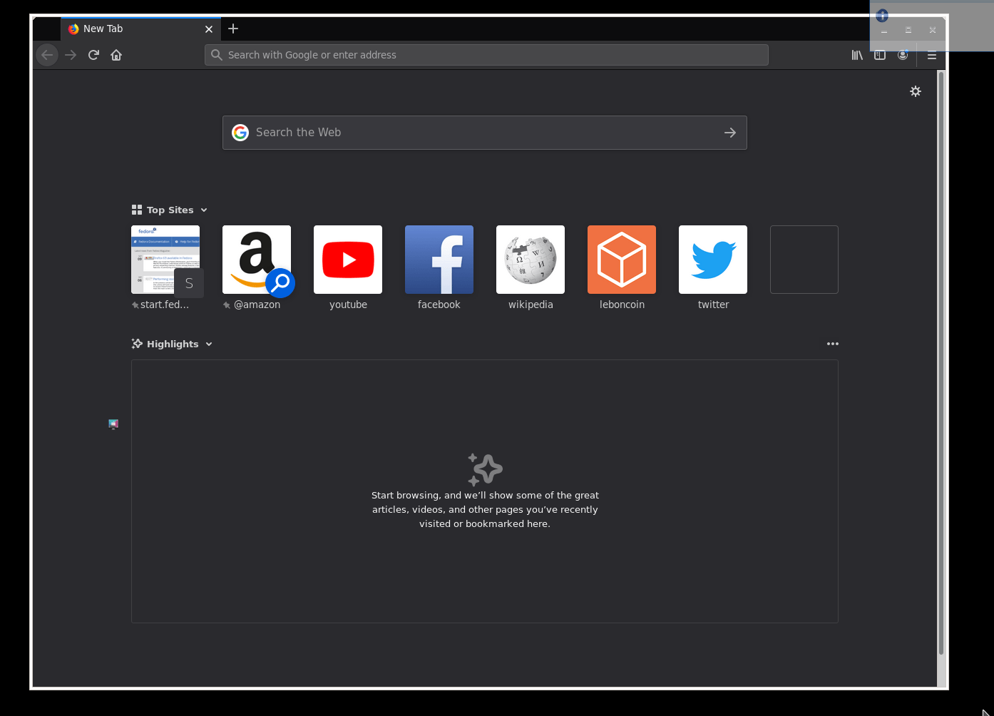 Is it possible to fix this strange white border with Firefox ? kde