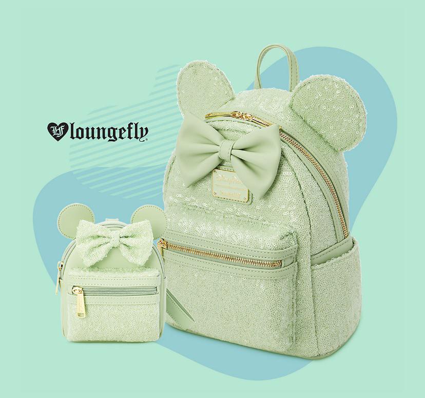 Mint sequin Loungefly now available on shopDisney ! r/Loungefly