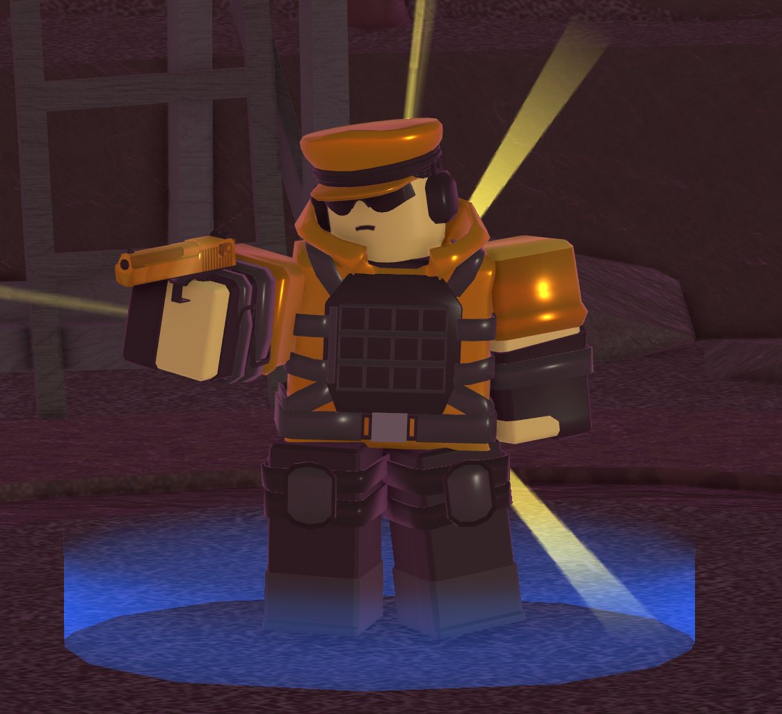 New golden scout TDS_Roblox