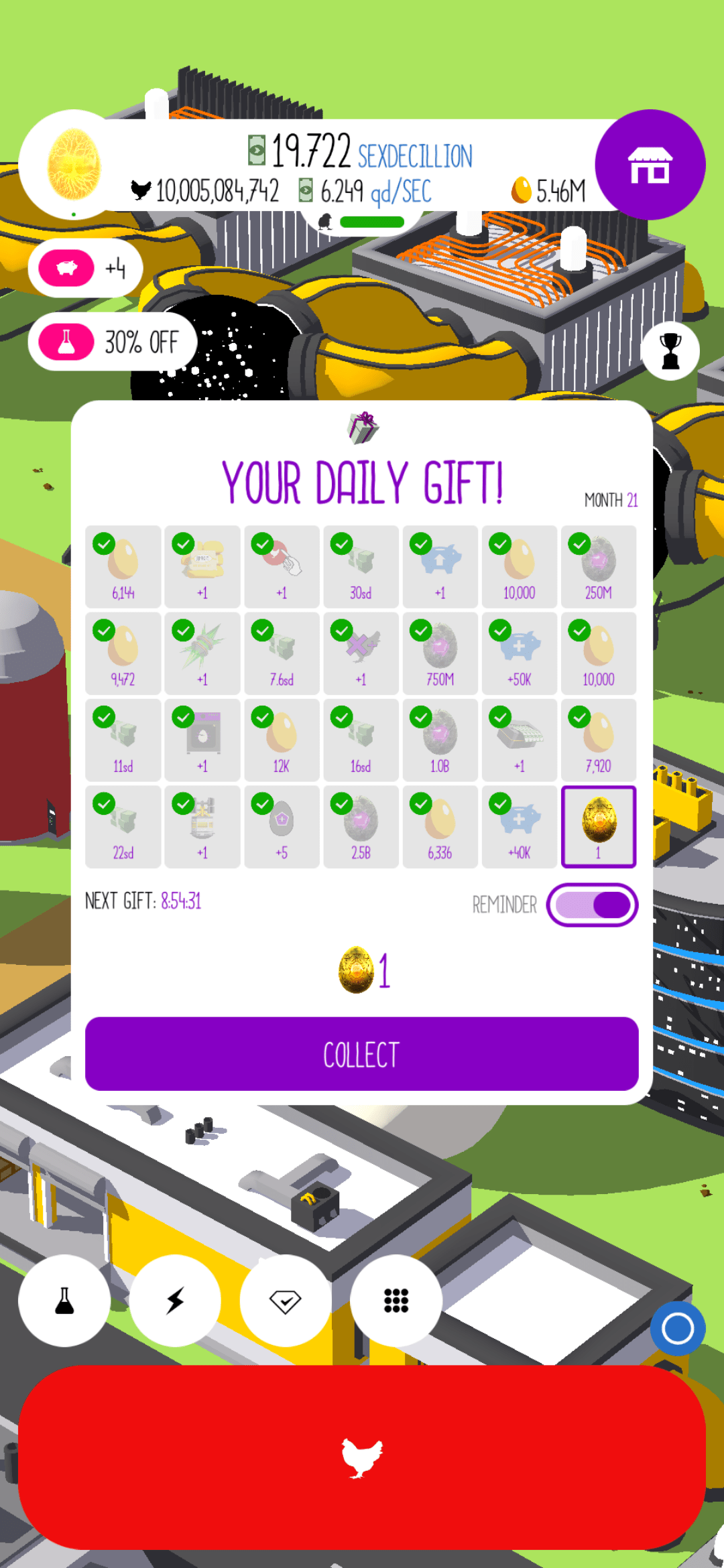 Finally completed enlightenment egg on the last day of my 21 straight