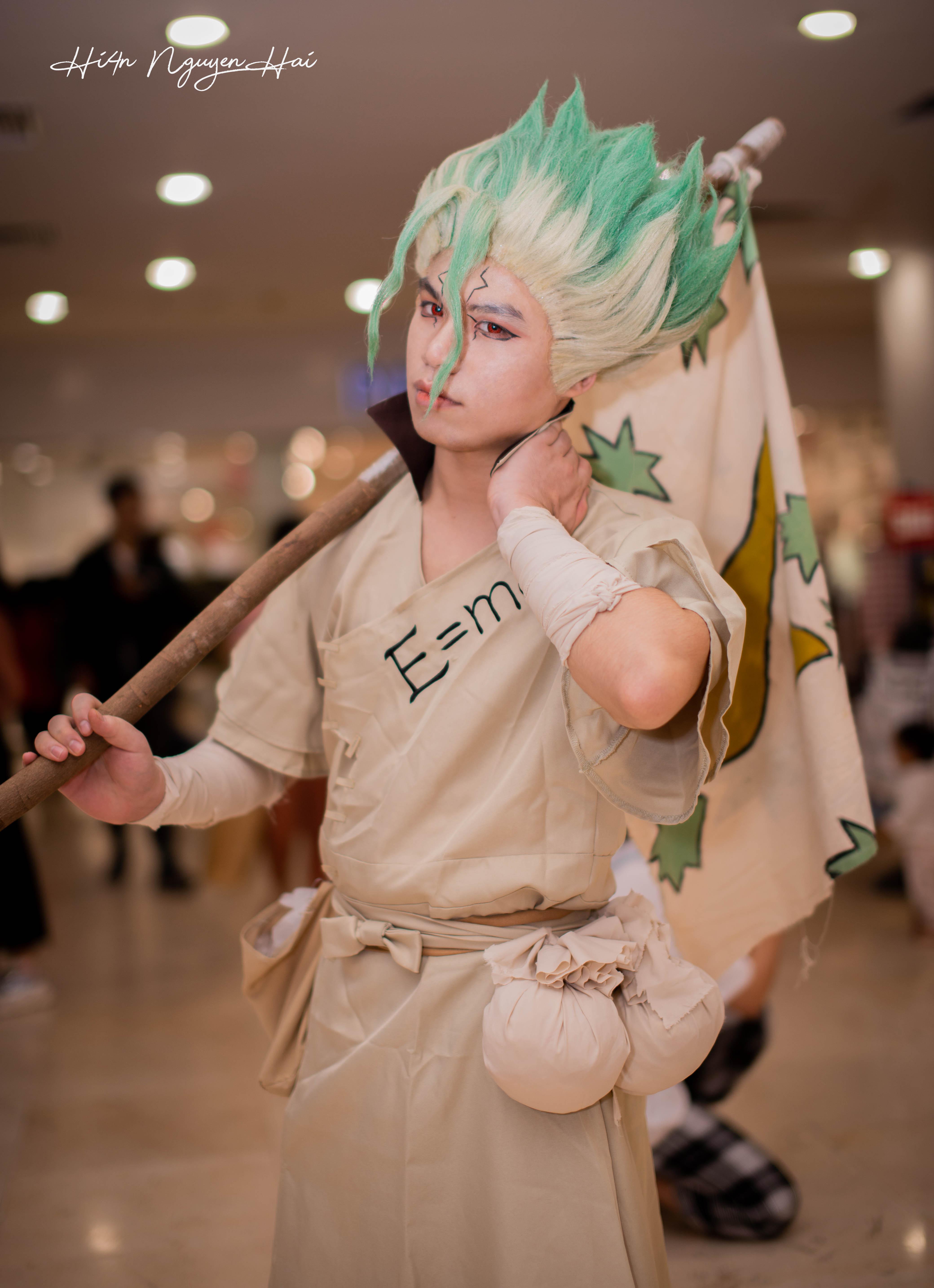 Me cosplay as Senku at a Cosplay Event in Vietnam r/DrStone