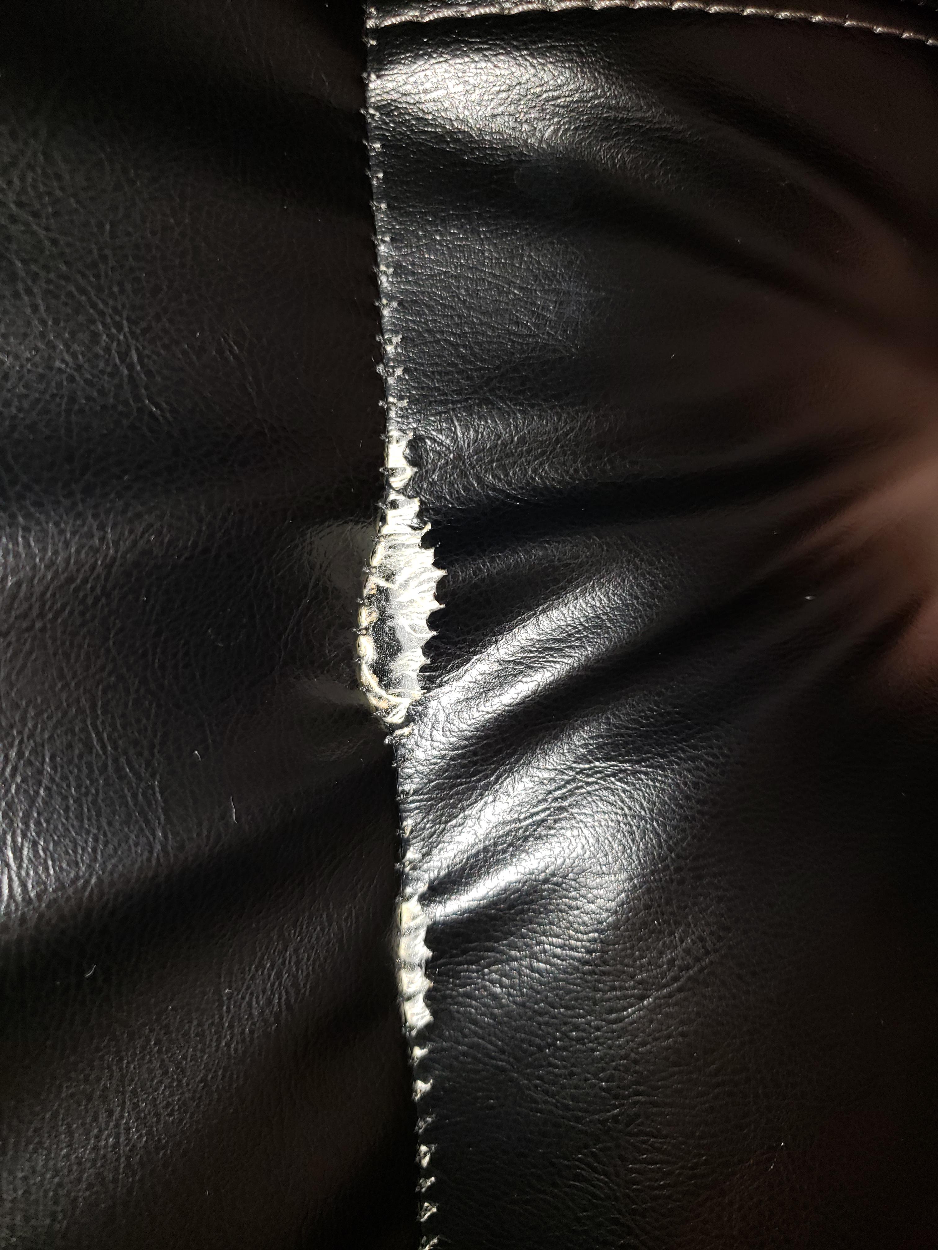 Anyway to fix this on a fake leather couch or is it screwed? r