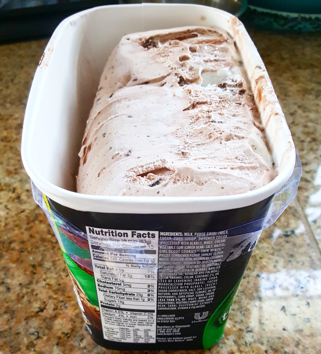This not so full container of ice cream r/mildlyinfuriating